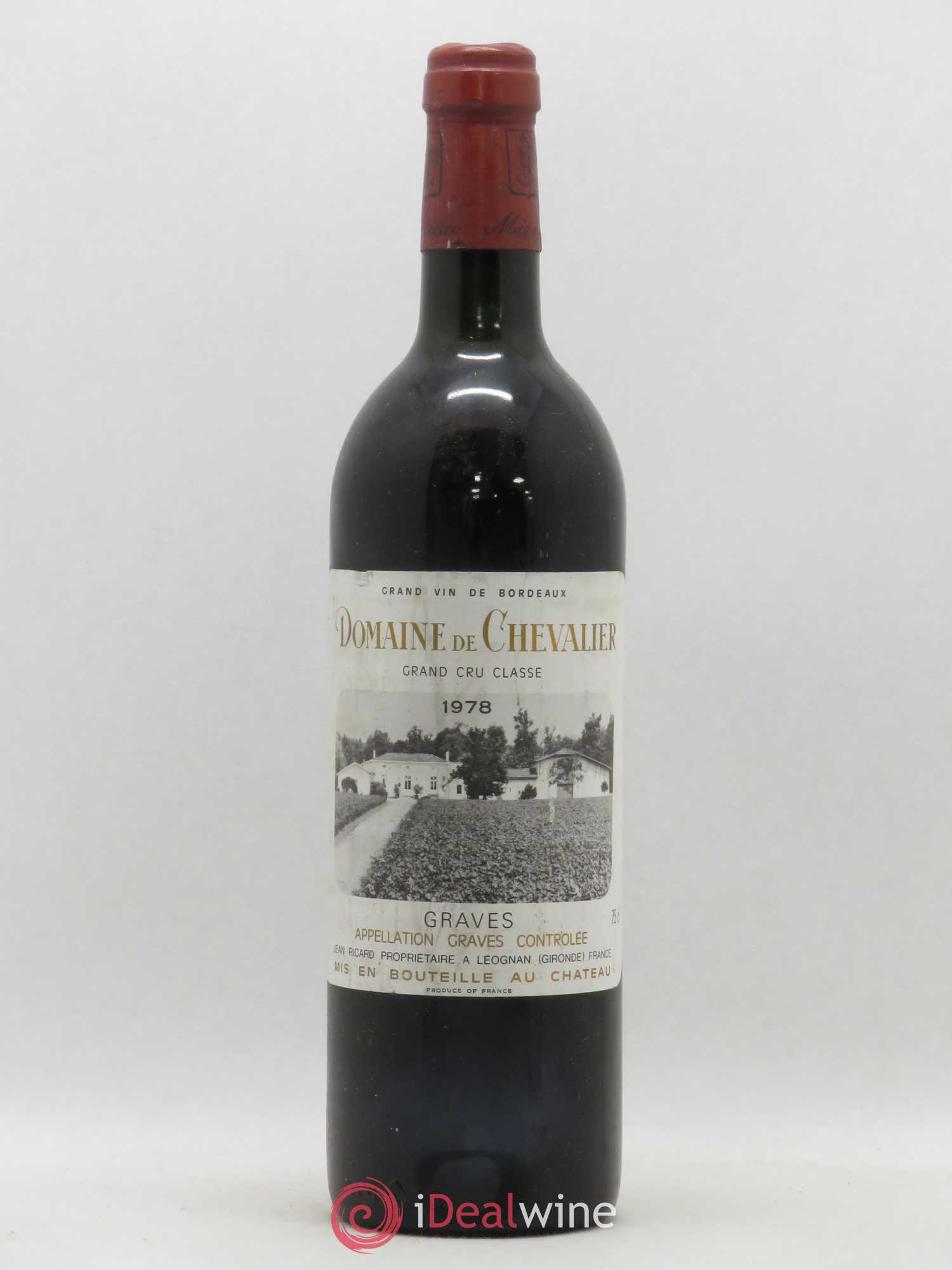 Domaine de Chevalier Cru Classé de Graves 1978 - Lot de 1 bouteille - 0