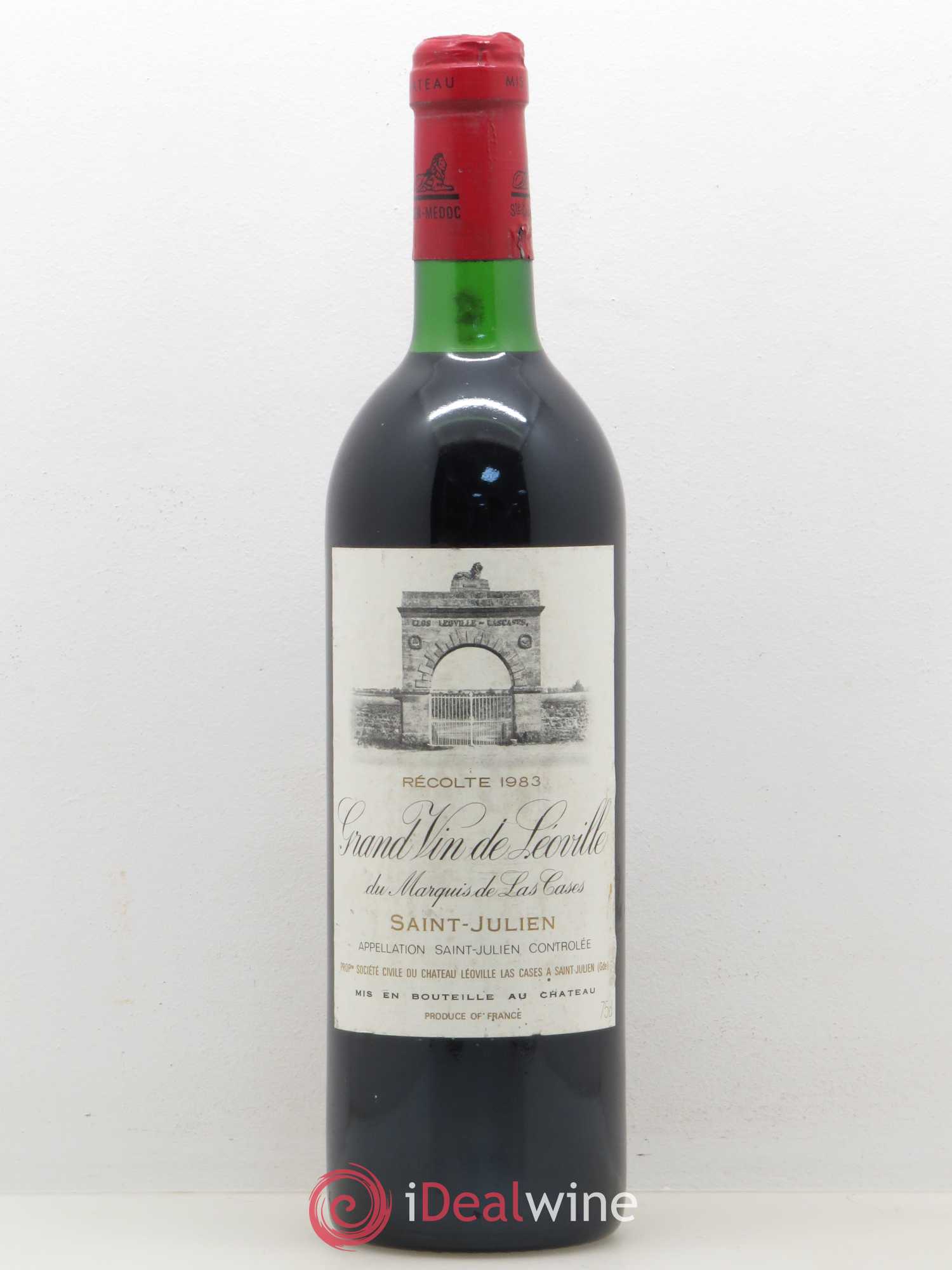 Château Léoville Las Cases 2ème Grand Cru Classé 1983 - Lot de 1 bouteille - 0