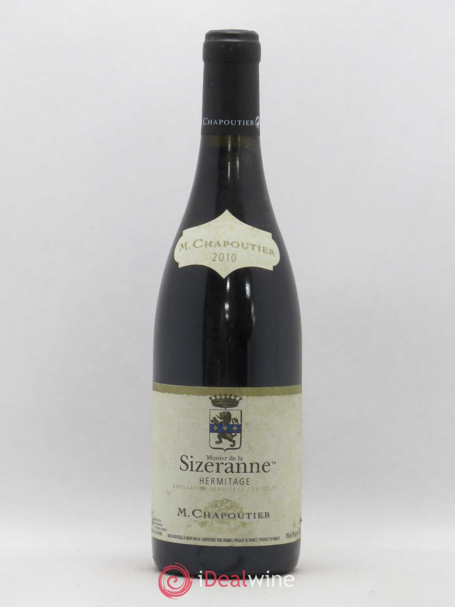 Hermitage Chapoutier Monnier de la Sizeranne 2010 - Posten von 1 Flasche - 0