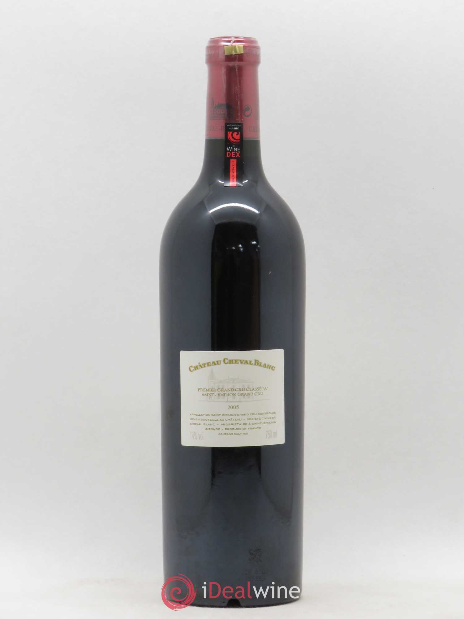 Château Cheval Blanc 1er Grand Cru Classé A 2005 - Lot de 1 bouteille - 1