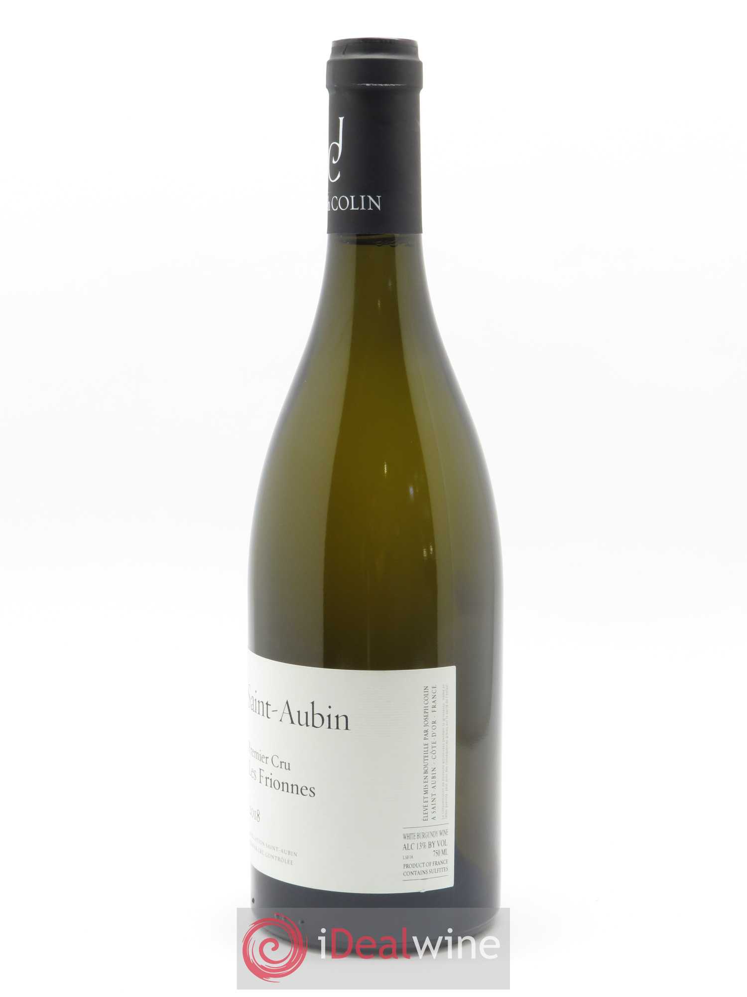 Saint-Aubin 1er Cru Les Frionnes Joseph Colin 2018 - Lot de 1 bouteille - 1