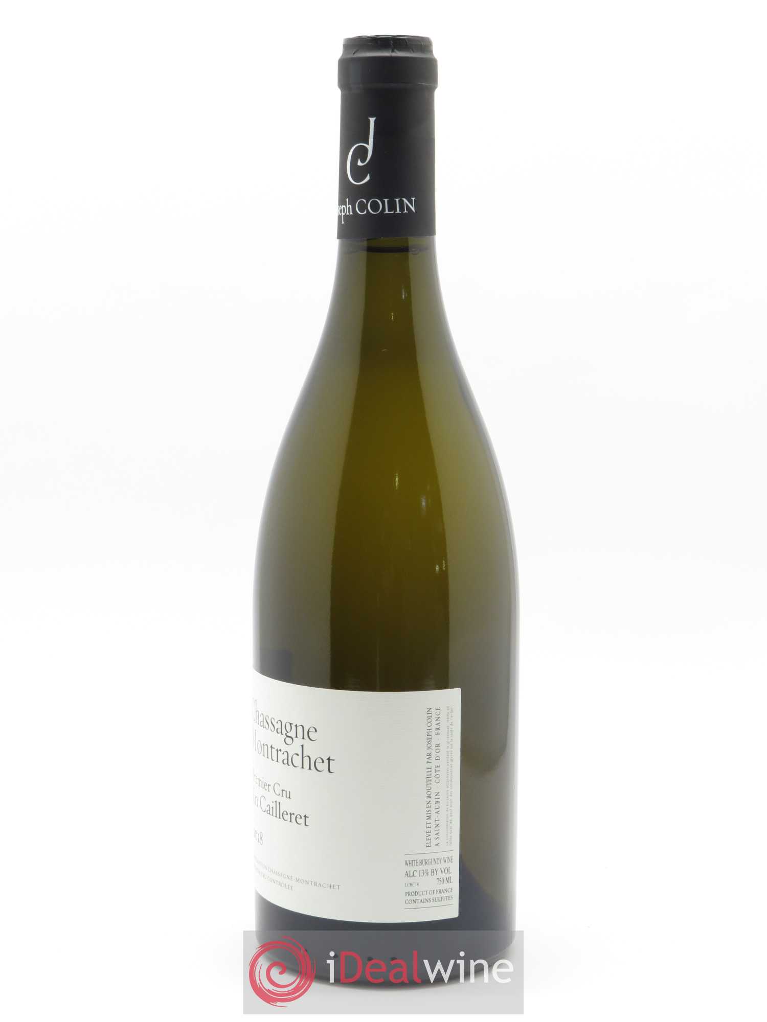 Chassagne-Montrachet 1er Cru En Cailleret Joseph Colin 2018 - Lot de 1 bouteille - 1