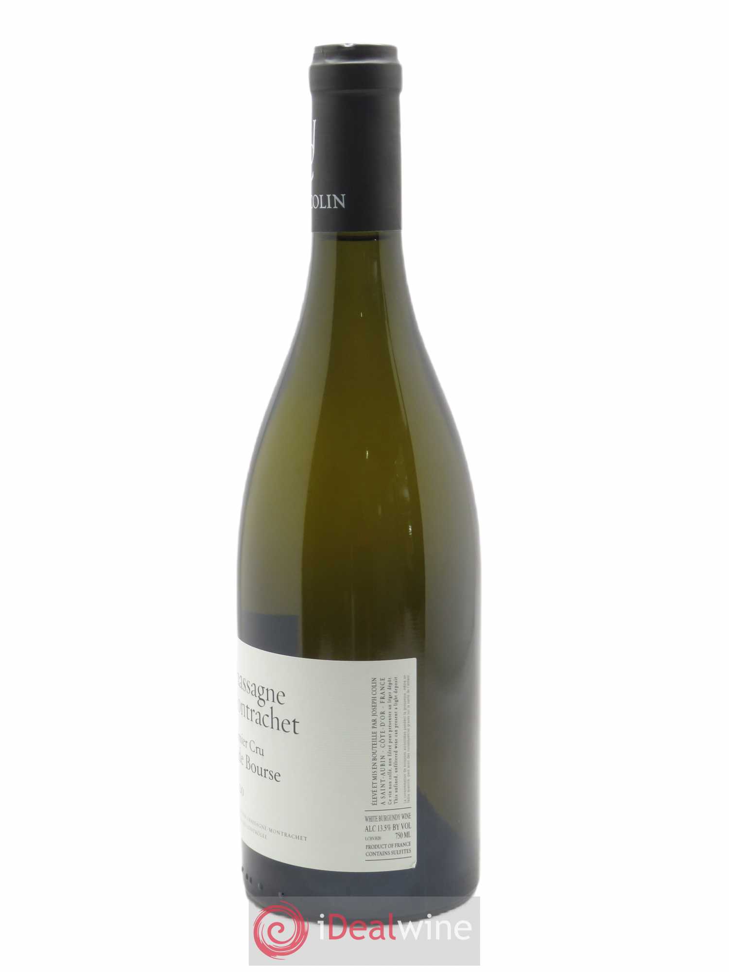 Chassagne-Montrachet 1er Cru Vide Bourse Joseph Colin 2020 - Lot de 1 bouteille - 1