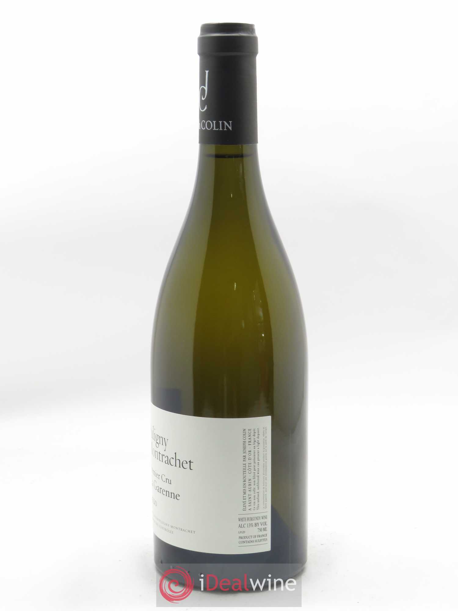 Puligny-Montrachet 1er Cru La Garenne Joseph Colin 2020 - Lot de 1 bouteille - 1