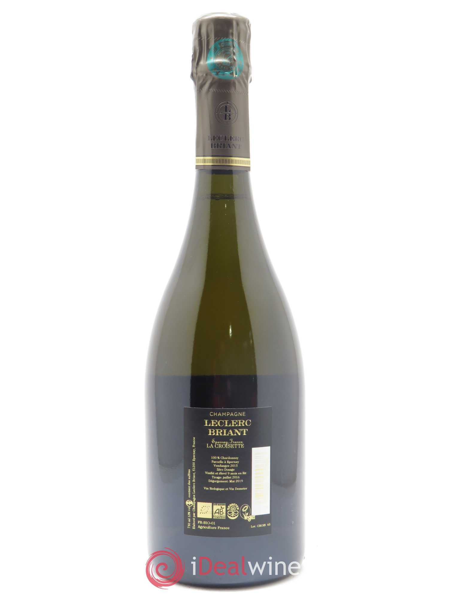 La Croisette Leclerc Briant 2015 - Lot de 1 bouteille - 1