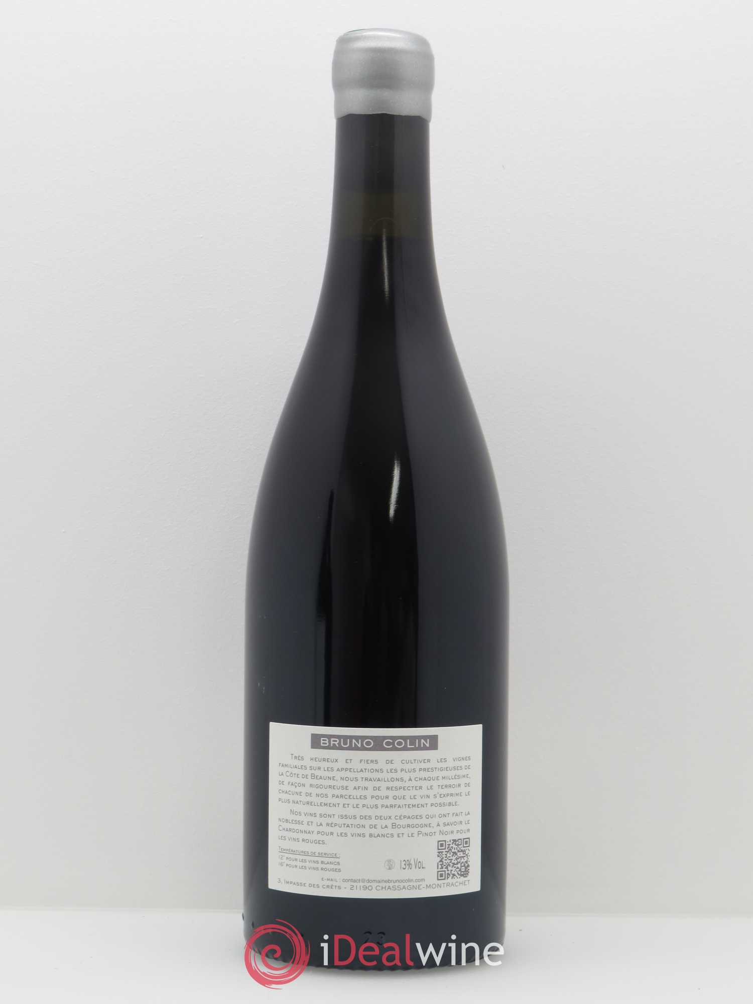 Santenay 1er Cru Les Gravières Bruno Colin 2017 - Lot de 1 bouteille - 1