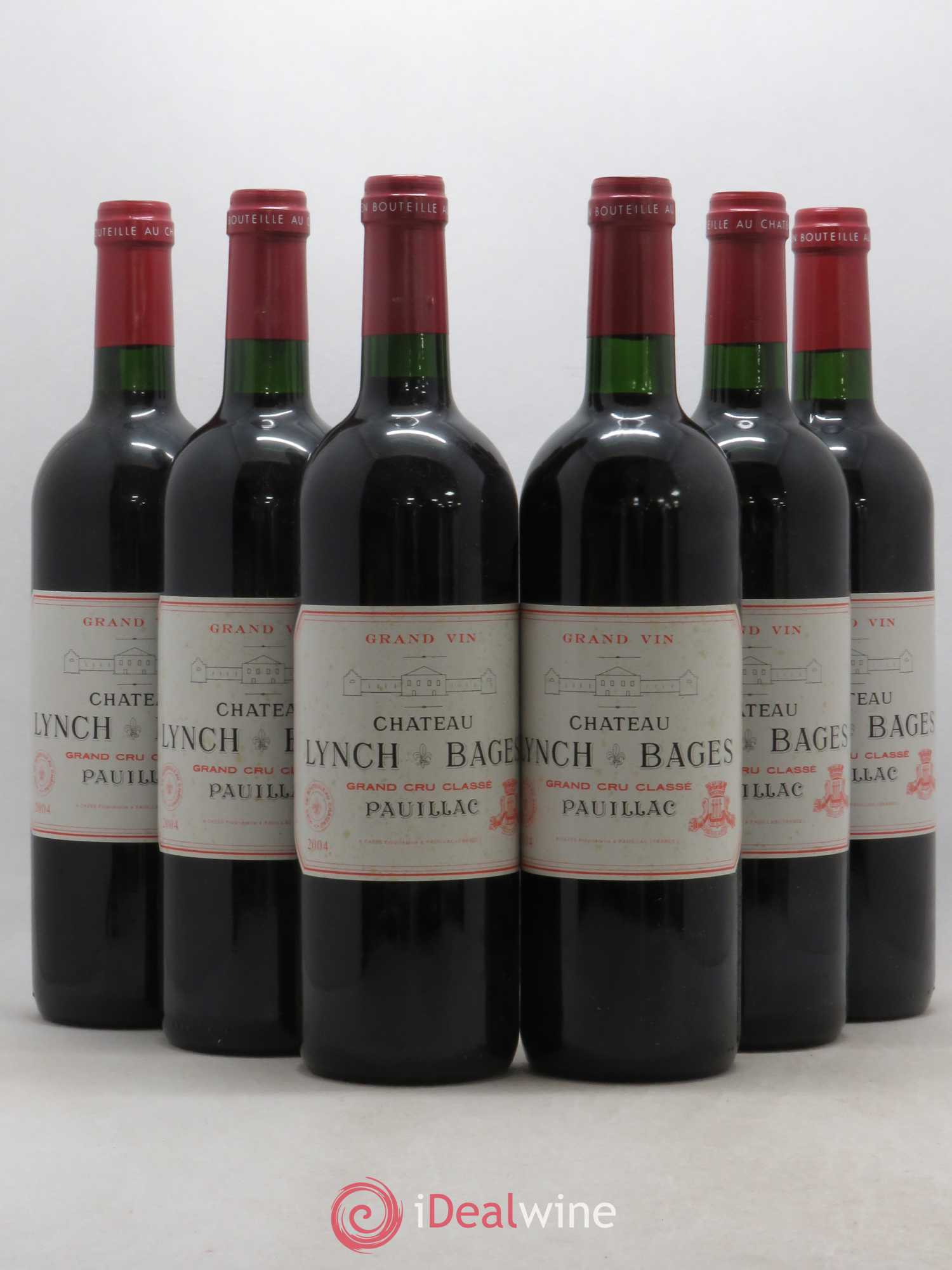Château Lynch Bages 5ème Grand Cru Classé 2004 - Lot de 6 bouteilles - 0