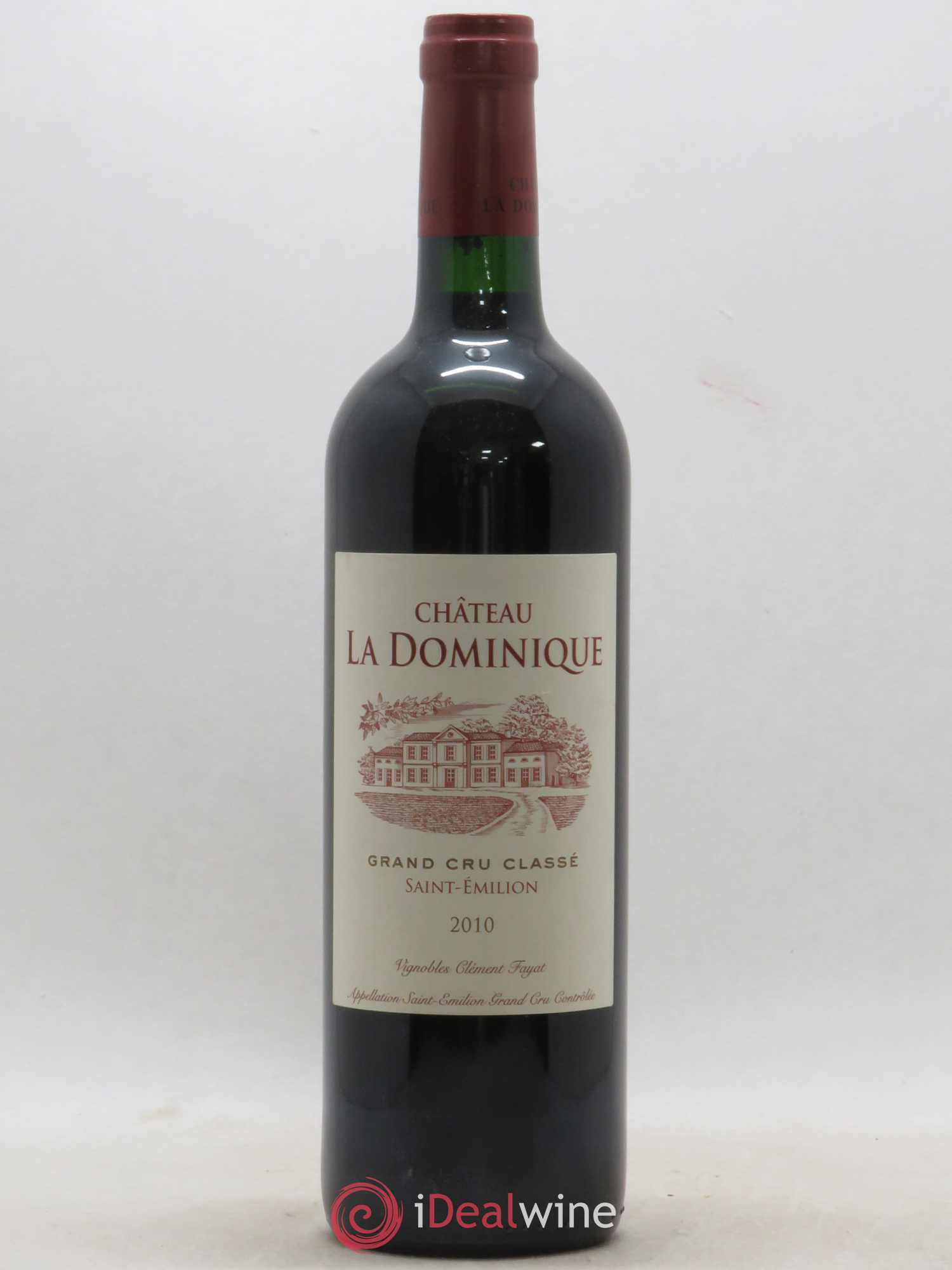 Château la Dominique Grand Cru Classé 2010 - Lot de 1 bouteille - 0