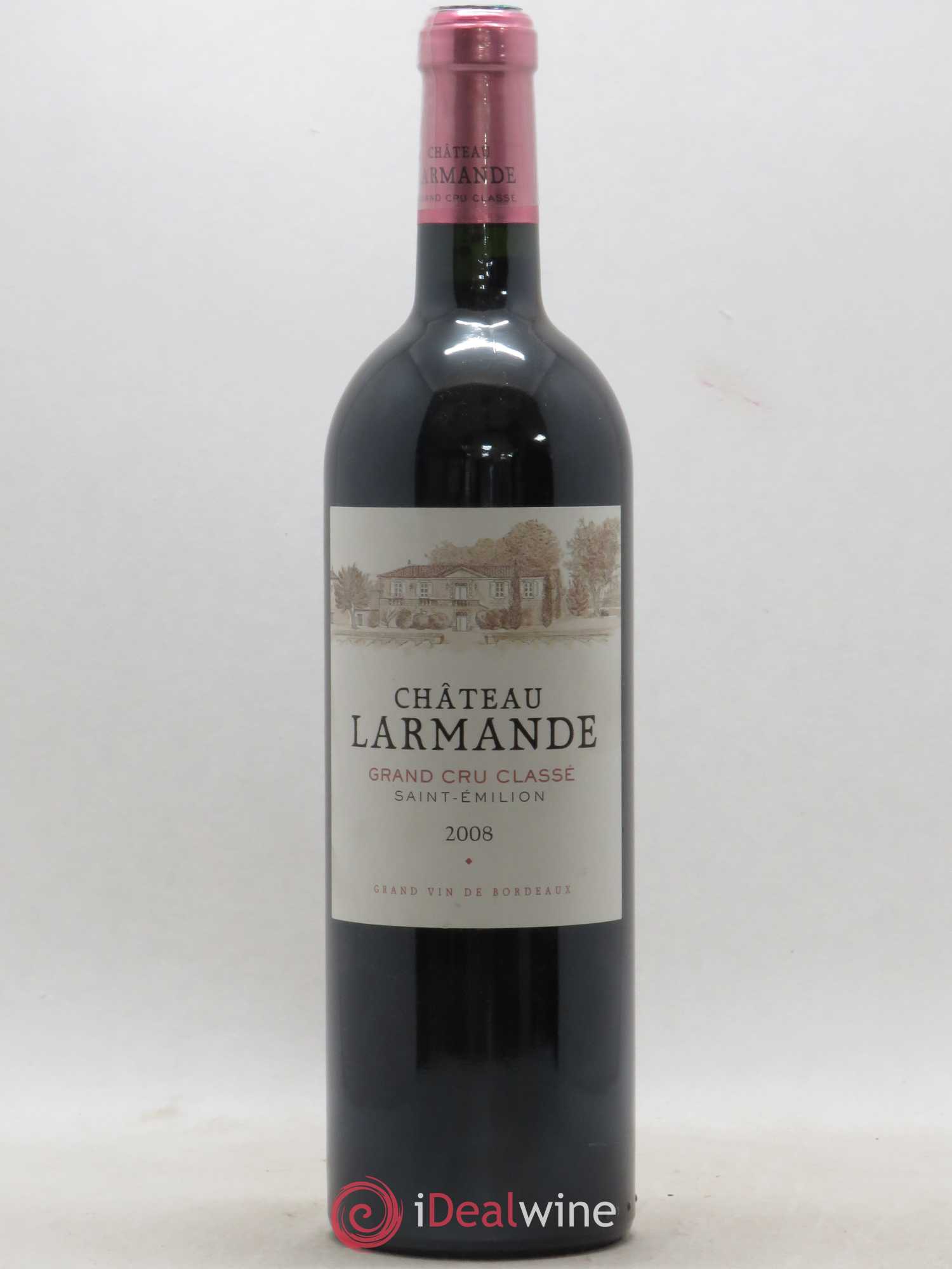 Château Larmande Grand Cru Classé 2008 - Lot de 1 bouteille - 0