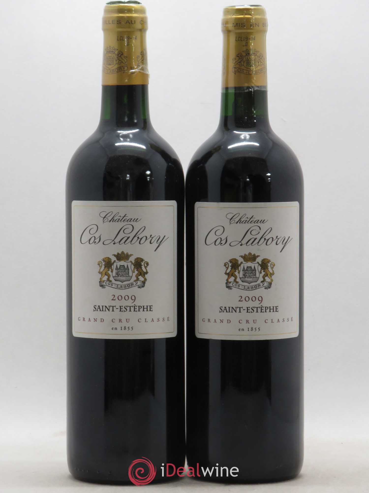 Château Cos Labory 5ème Grand Cru Classé 2009 - Lot de 2 bouteilles - 0