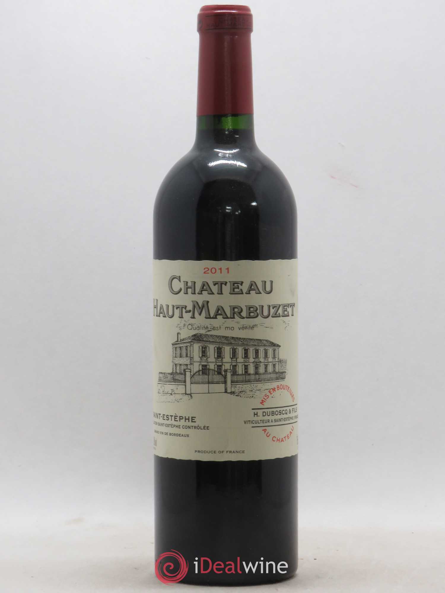 Château Haut Marbuzet 2011 - Lot de 1 bouteille - 0