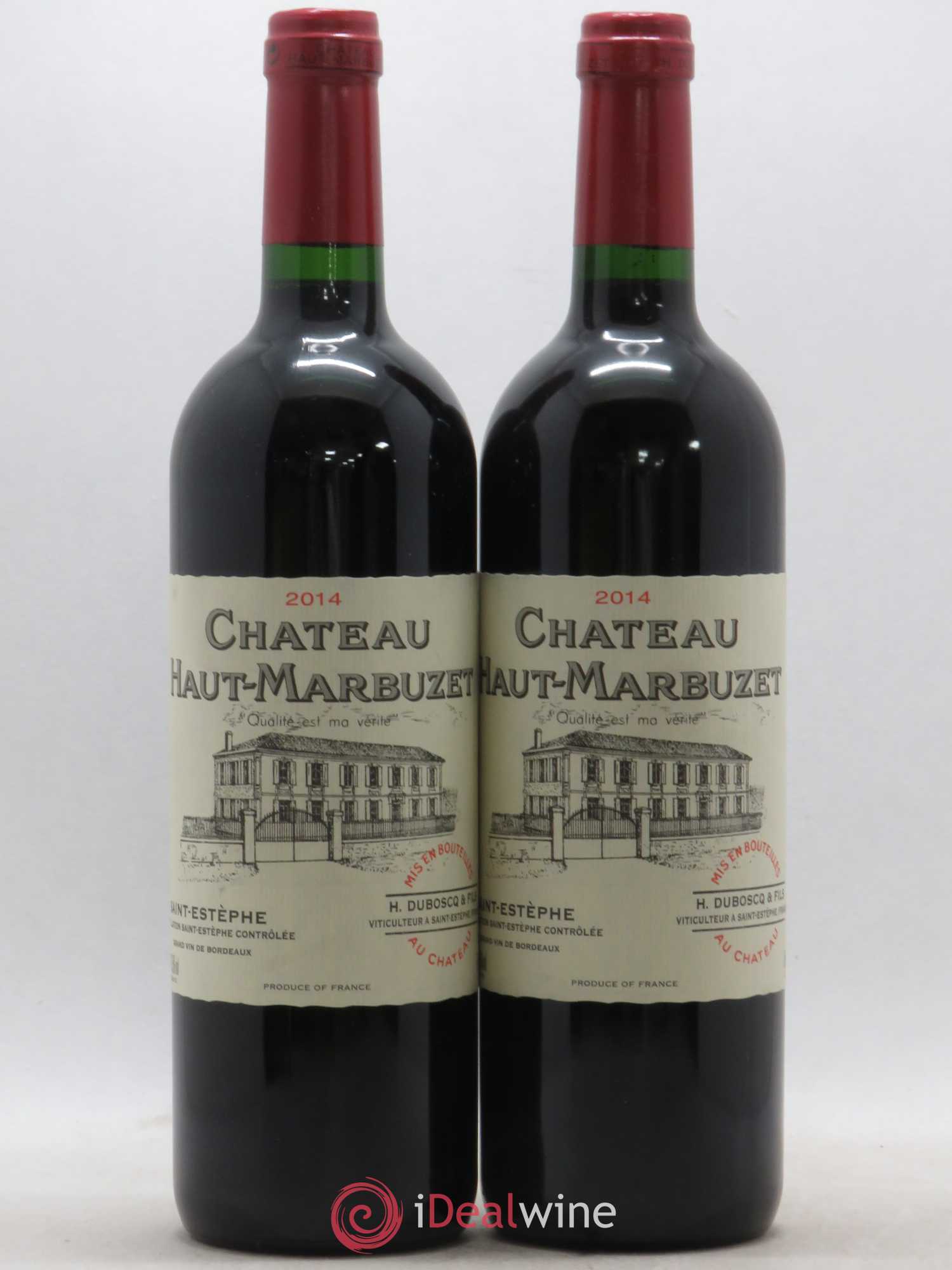 Château Haut Marbuzet 2014 - Lot de 2 bouteilles - 0