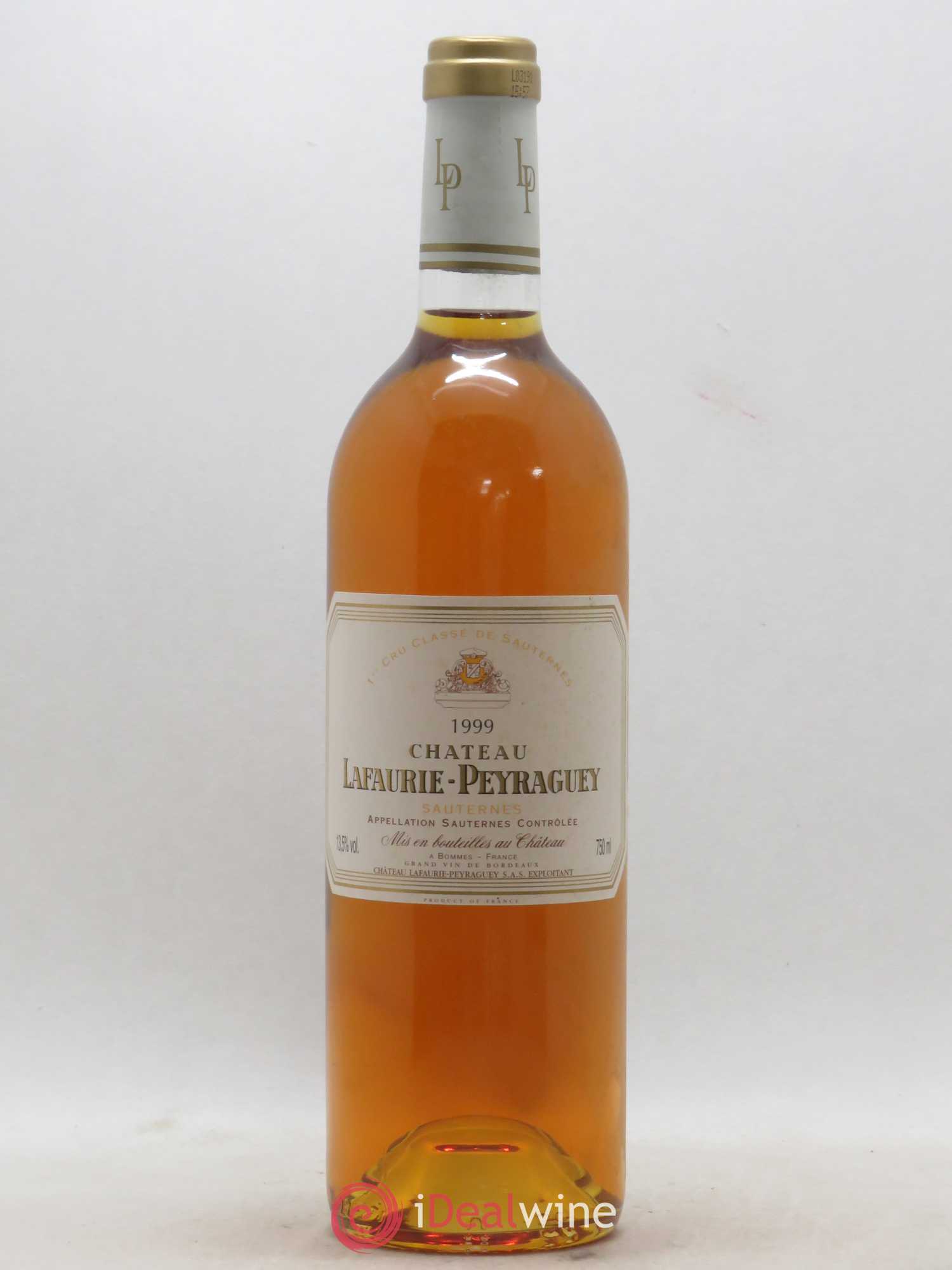 Château Lafaurie-Peyraguey 1er Grand Cru Classé 1999 - Lotto di 1 bottiglia - 0