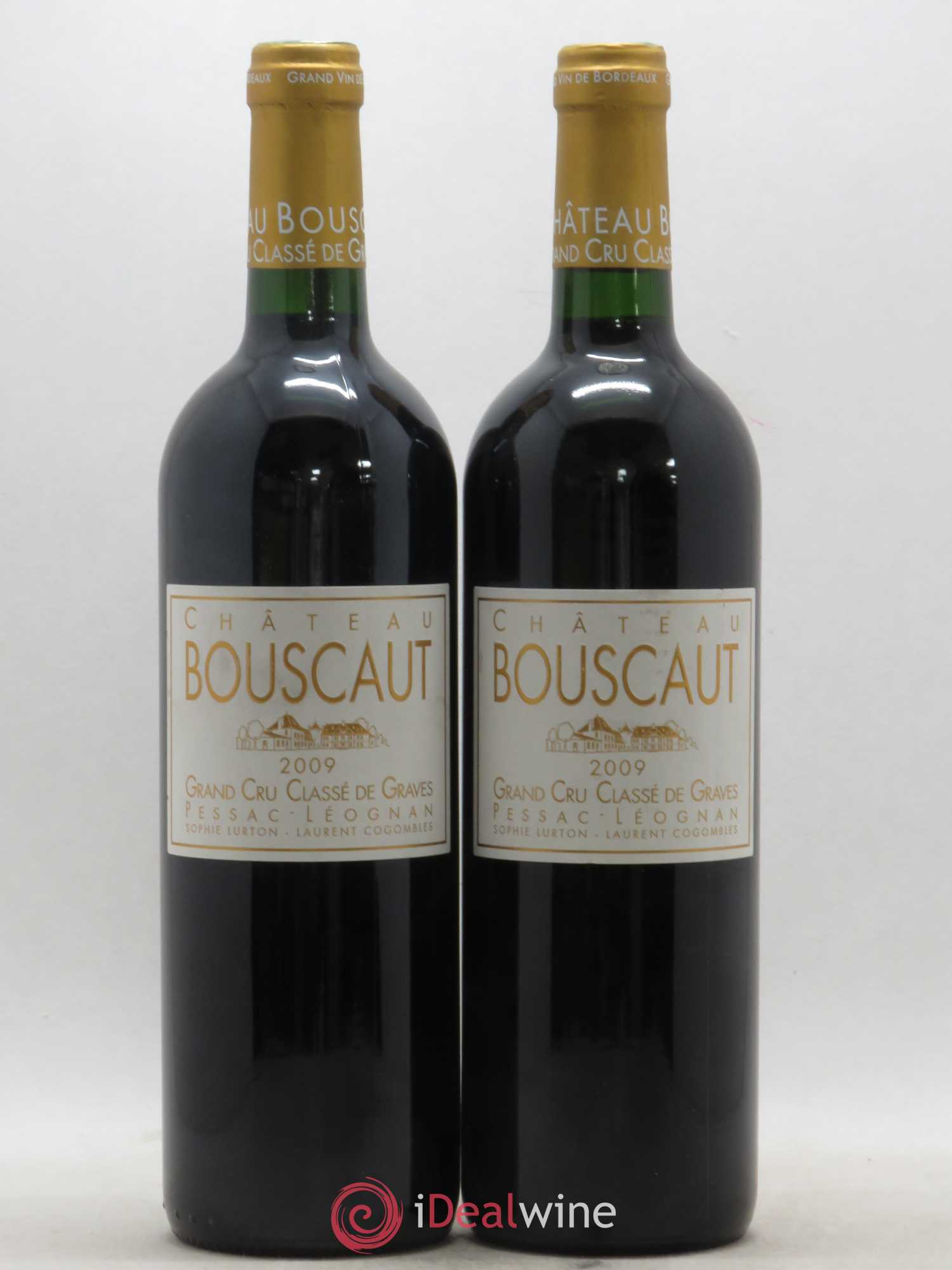 Château Bouscaut Cru Classé de Graves 2009 - Lot de 2 bouteilles - 0