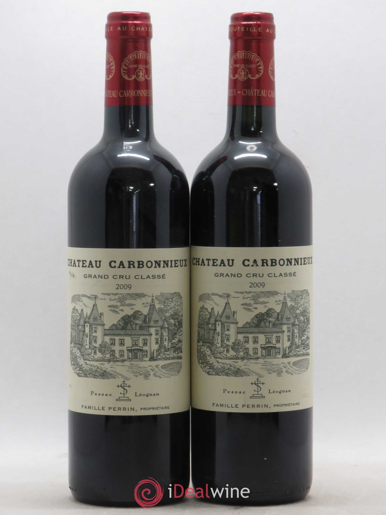 Château Carbonnieux Cru Classé de Graves 2009 - Lot de 2 bouteilles - 0