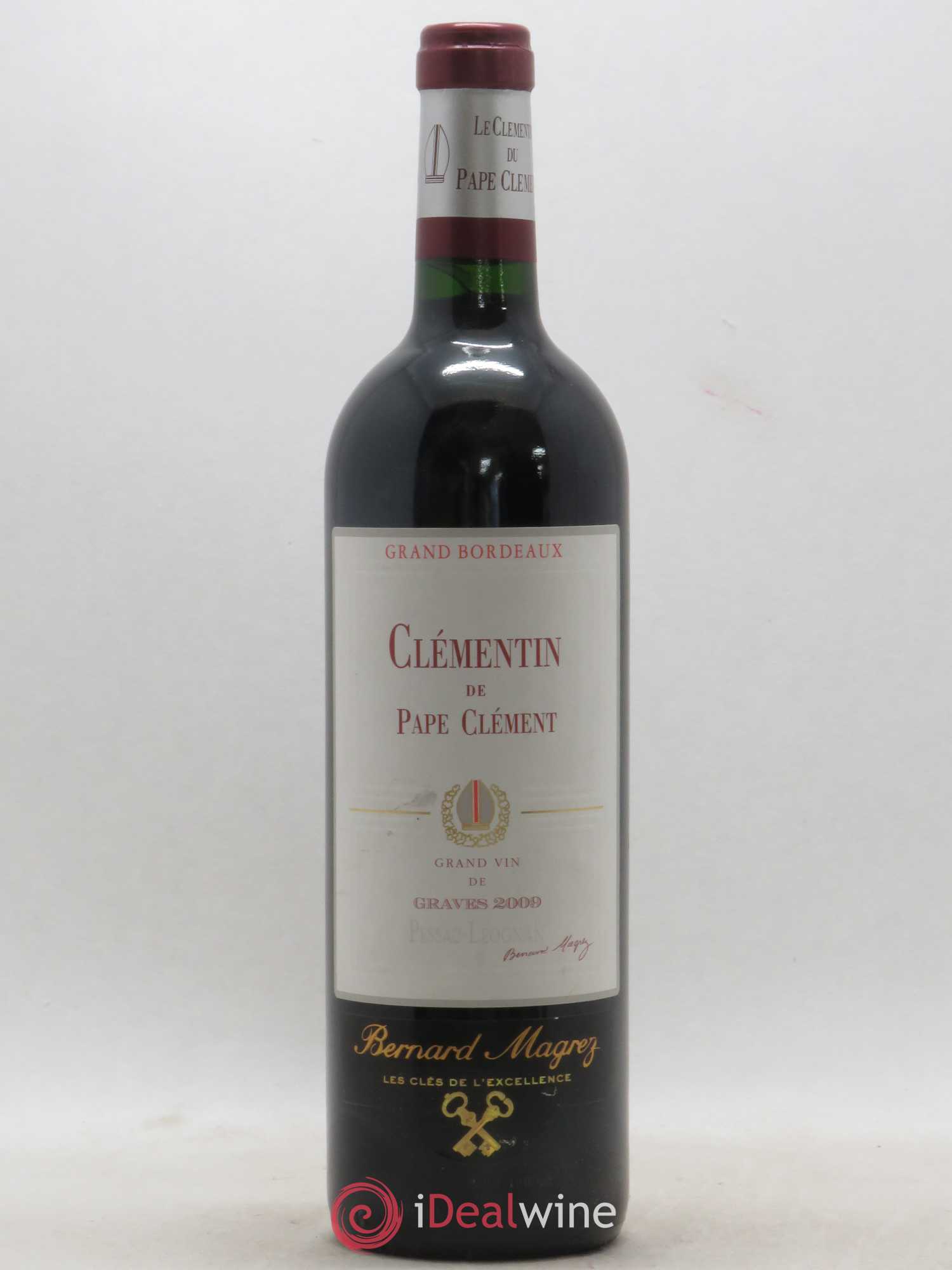 Le Clémentin de Pape Clément Second Vin 2009 - Lot de 1 bouteille - 0