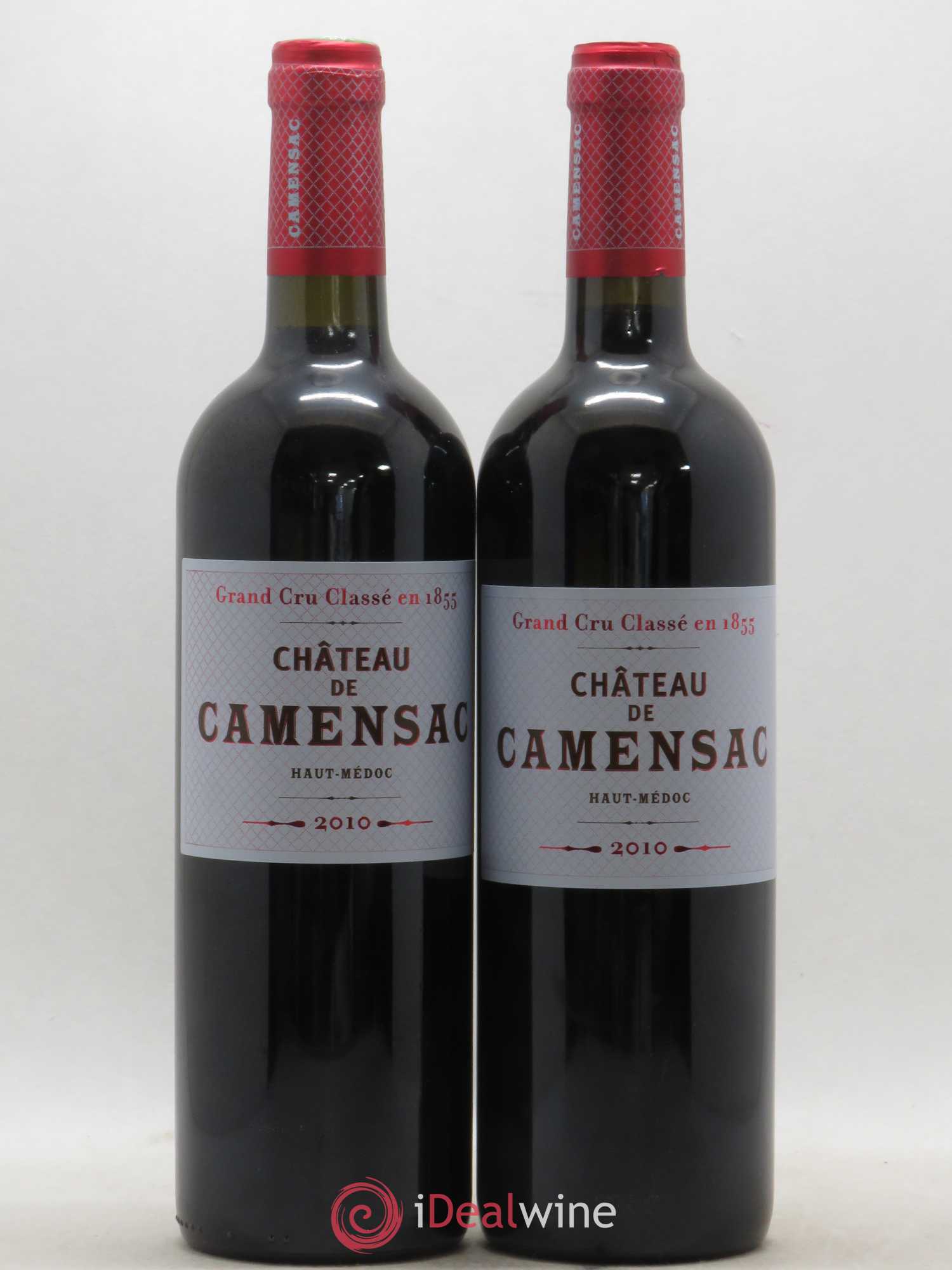 Château Camensac 5ème Grand Cru Classé 2010 - Lot de 2 bouteilles - 0