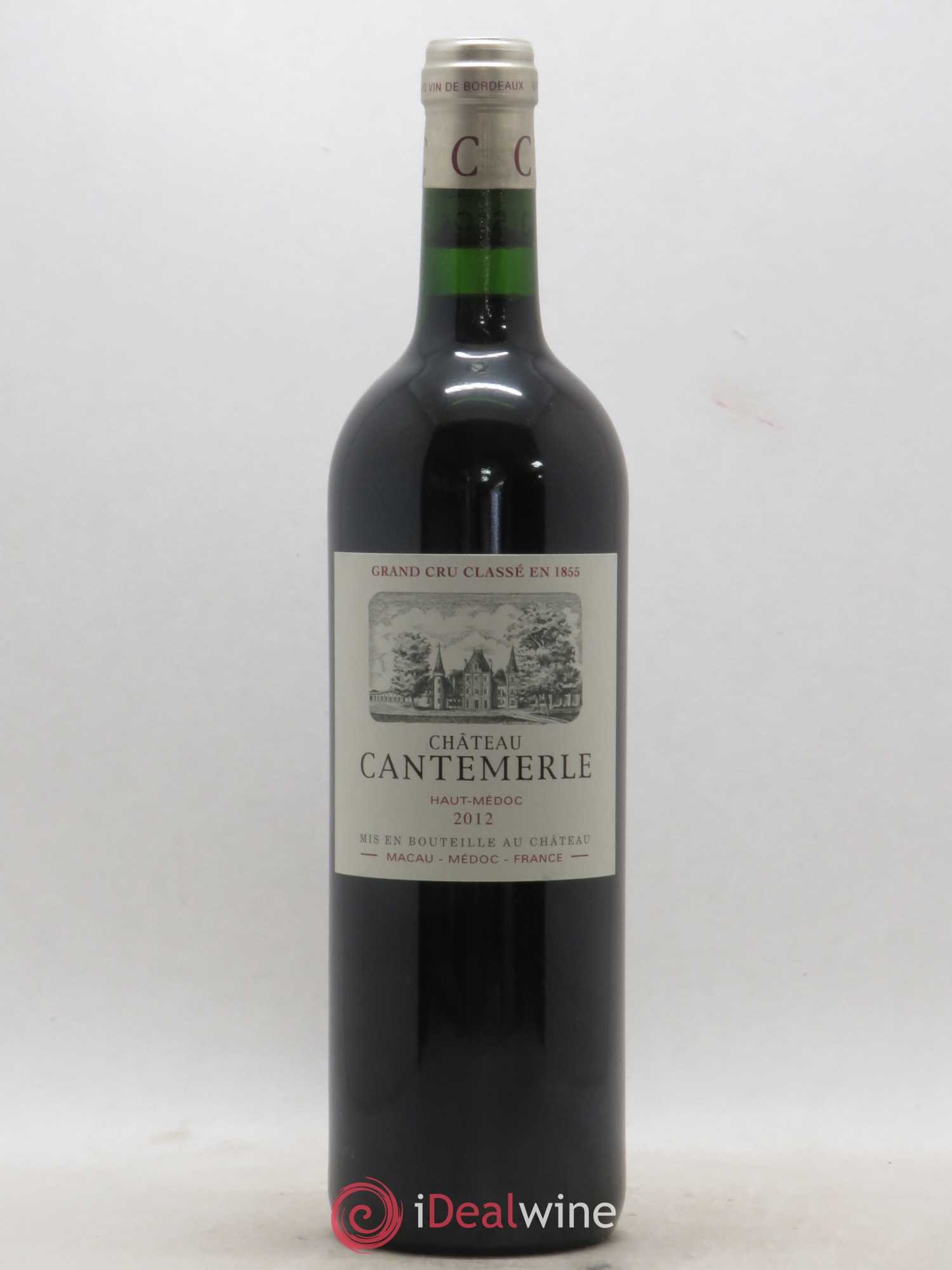 Château Cantemerle 5ème Grand Cru Classé 2012 - Lot de 1 bouteille - 0