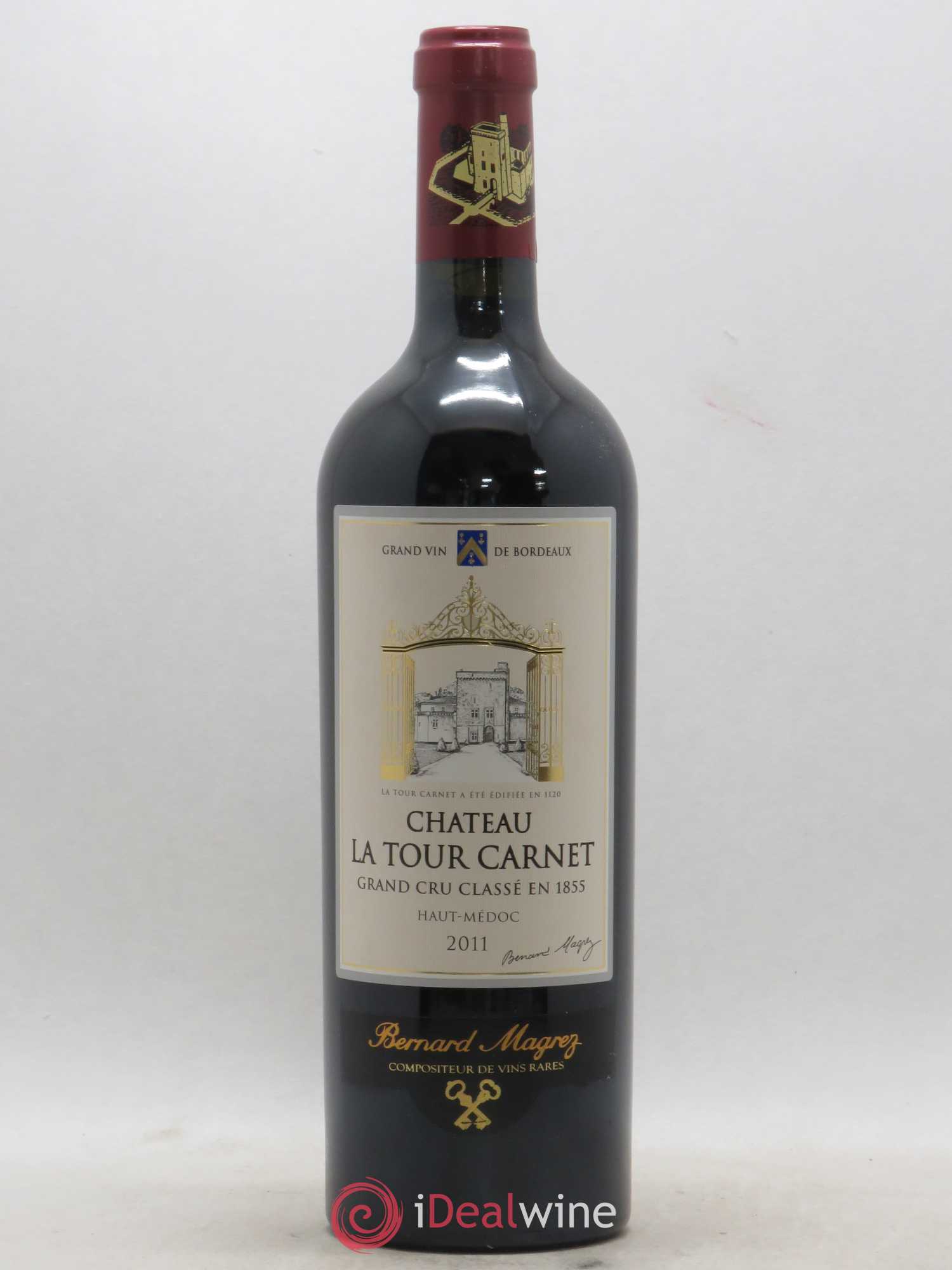 Château la Tour Carnet 4ème Grand Cru Classé 2011 - Lot de 1 bouteille - 0