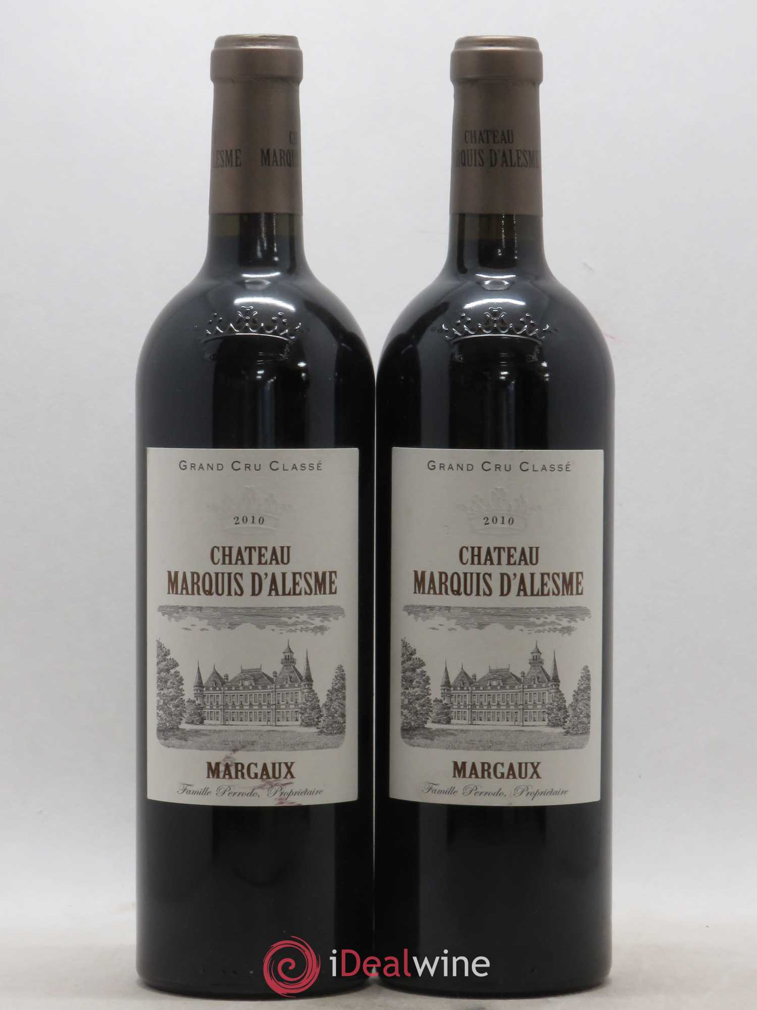 Château Marquis d'Alesme 2010 - Lot de 2 bouteilles - 0