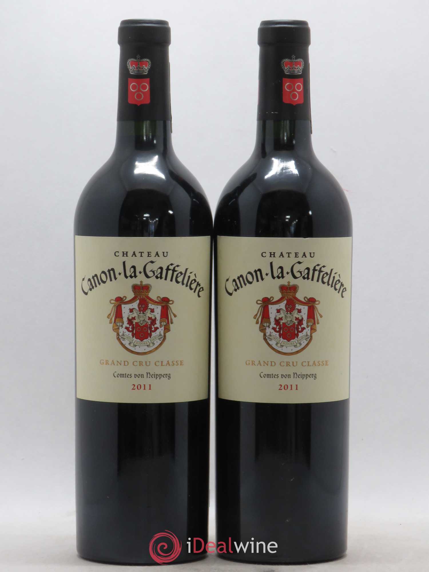 Château Canon la Gaffelière 1er Grand Cru Classé B 2011 - Lot de 2 bouteilles - 0