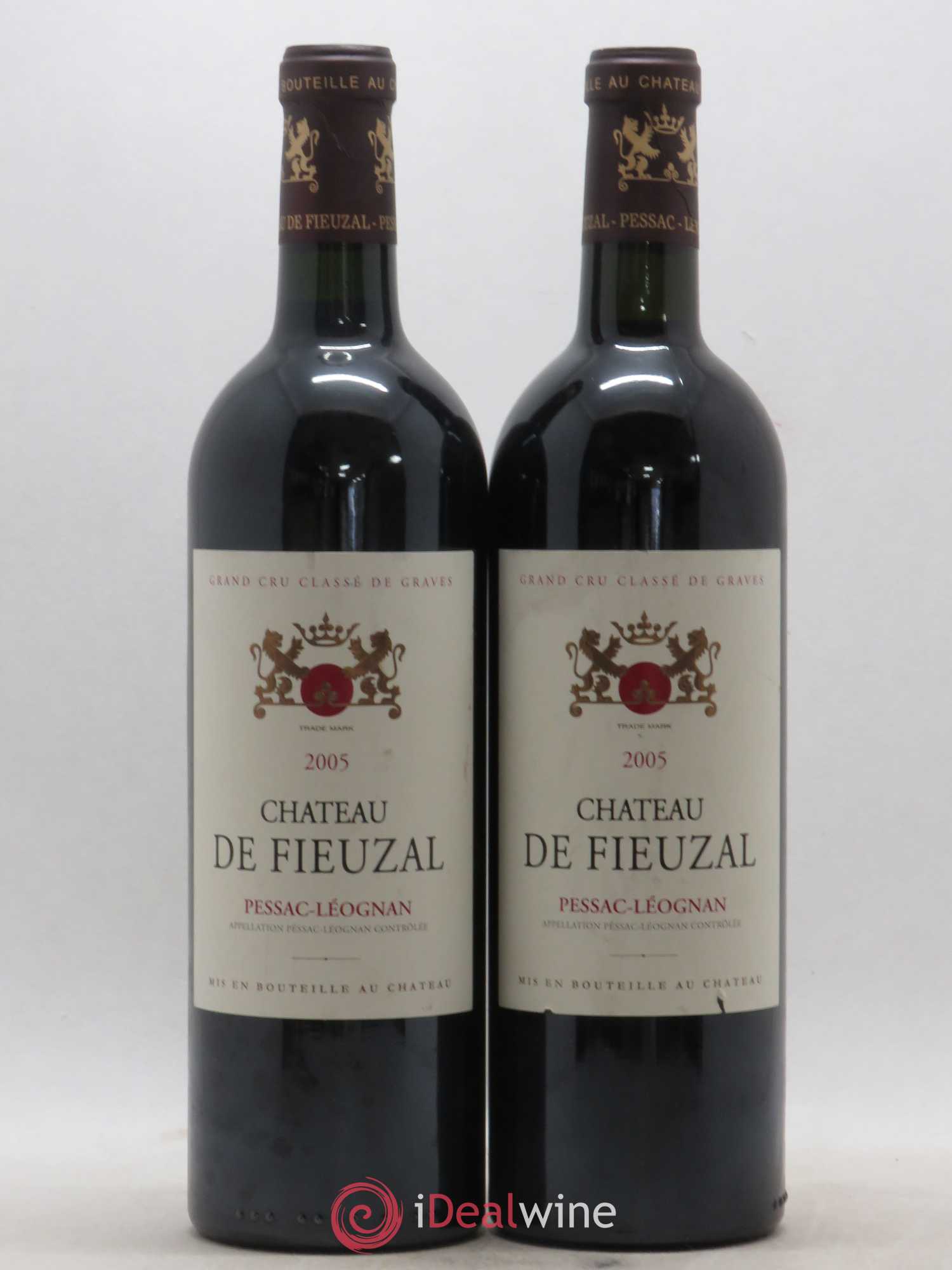 Château de Fieuzal Cru Classé de Graves 2005 - Lot de 2 bouteilles - 0