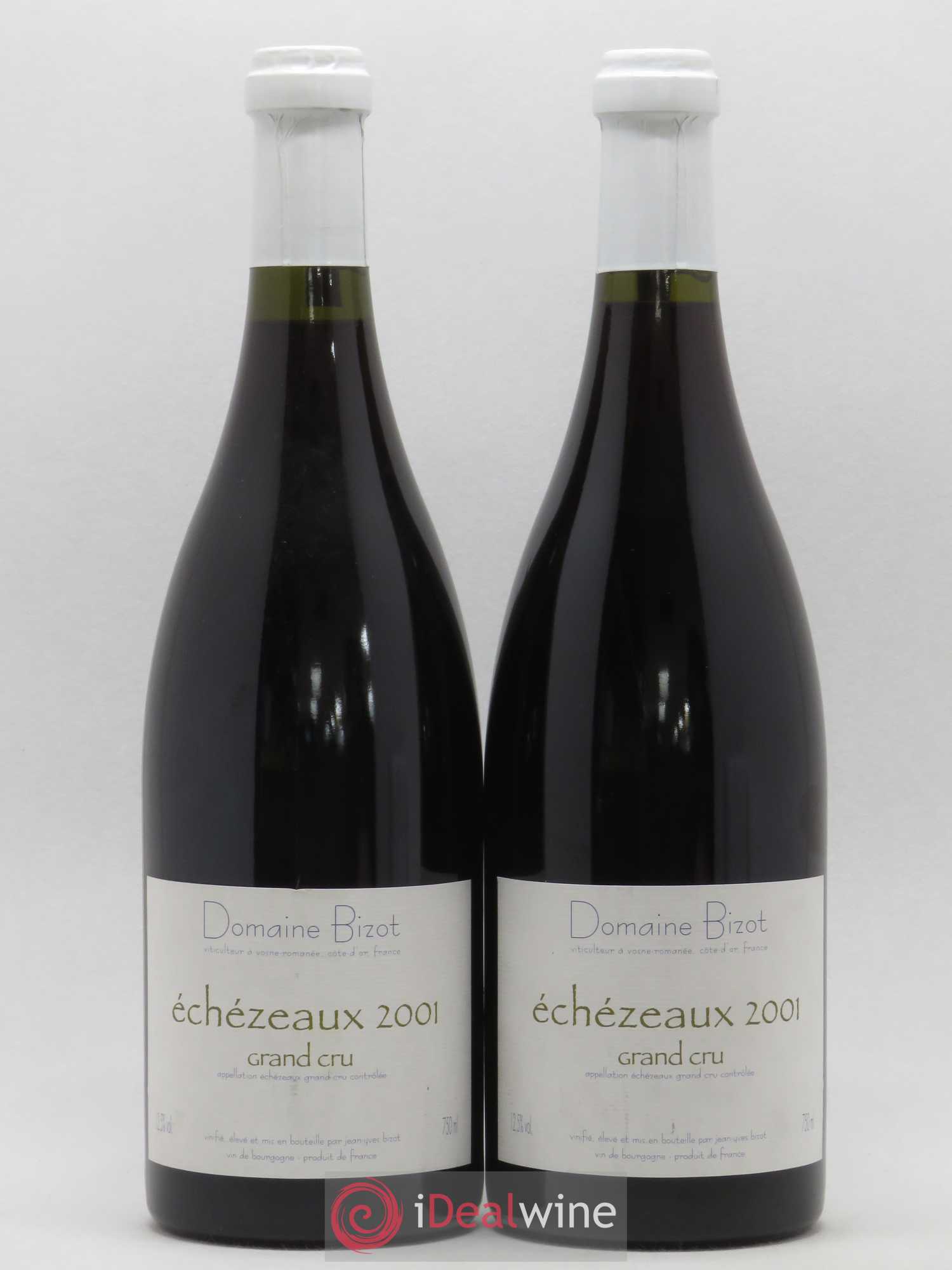 Echezeaux Grand Cru Bizot (Domaine) 2001 - Lot de 2 bouteilles - 0