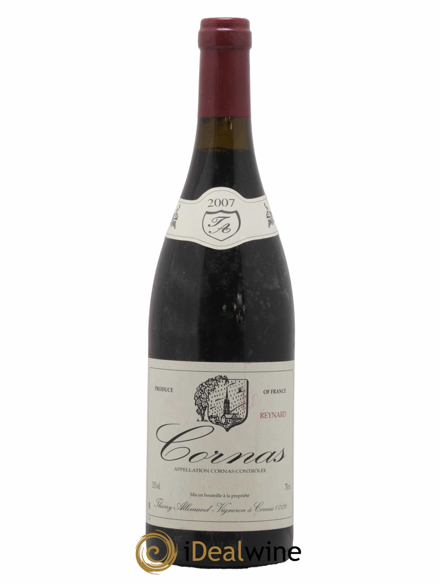 Cornas Reynard Thierry Allemand 2007 - Lot de 1 bouteille - 0