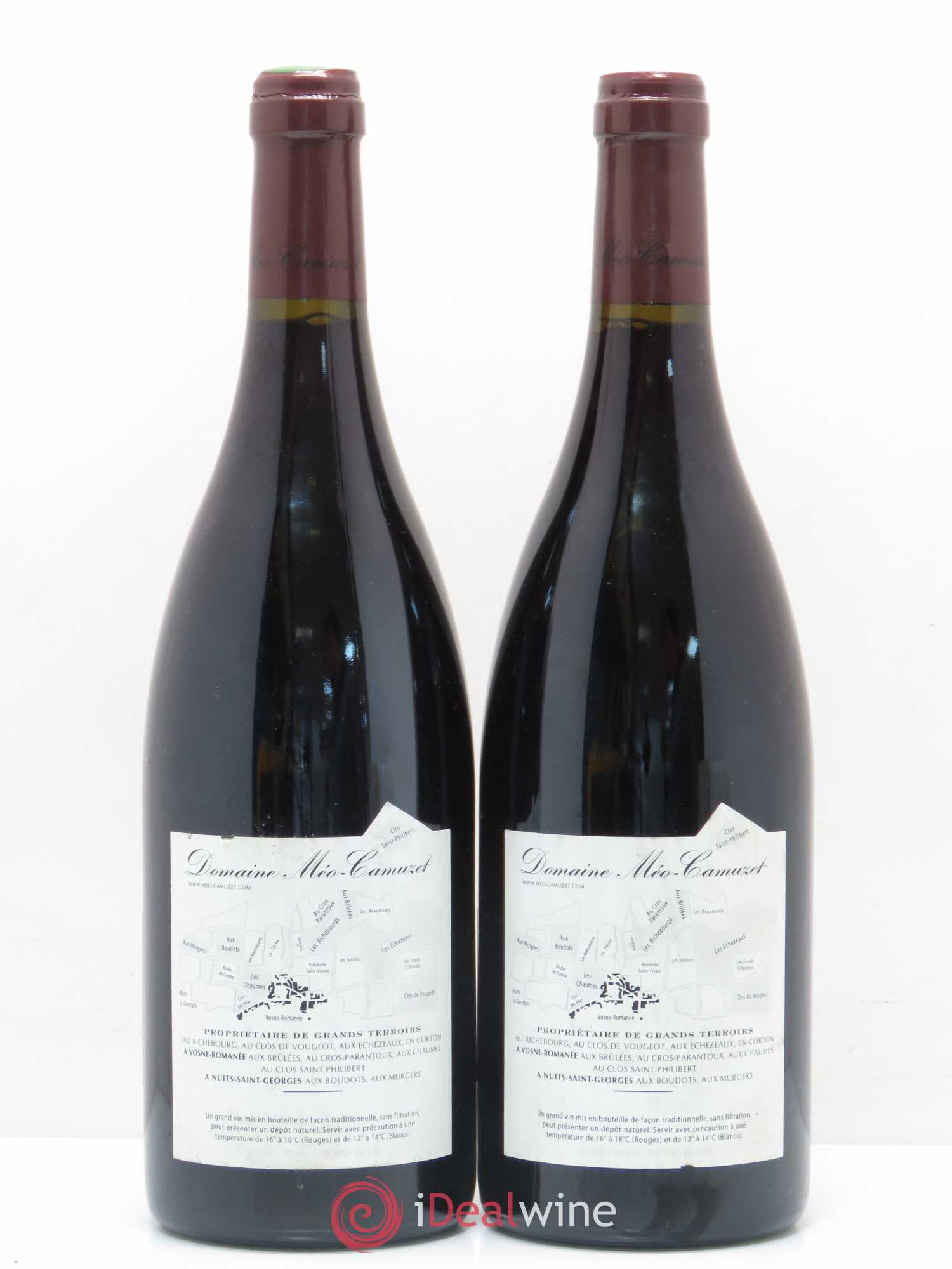 Echezeaux Grand Cru Les Rouges du Bas Méo-Camuzet (Domaine) Les Rouges du Bas 2006 - Posten von 2 Flaschen - 1