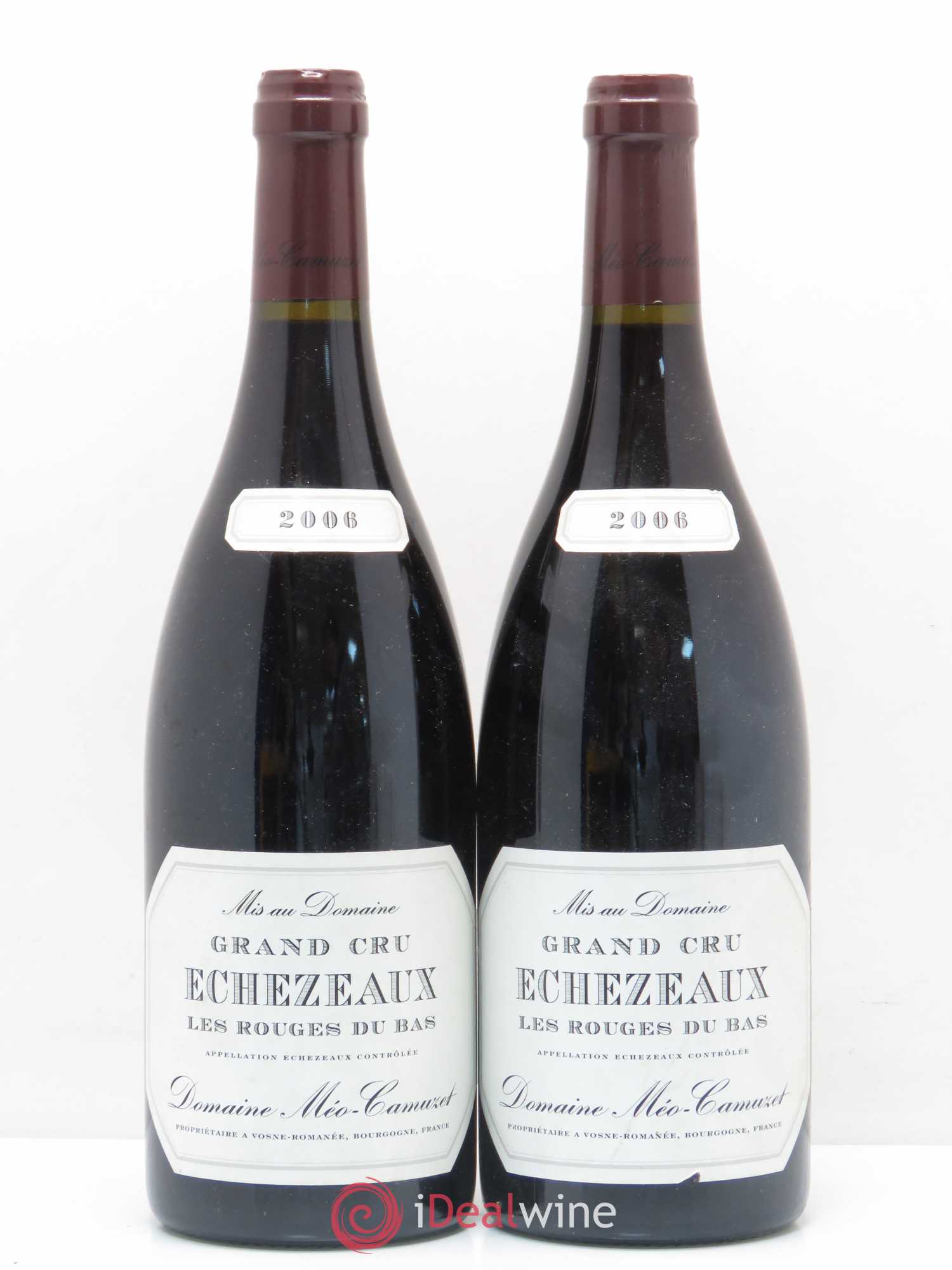 Echezeaux Grand Cru Les Rouges du Bas Méo-Camuzet (Domaine) Les Rouges du Bas 2006 - Posten von 2 Flaschen - 0