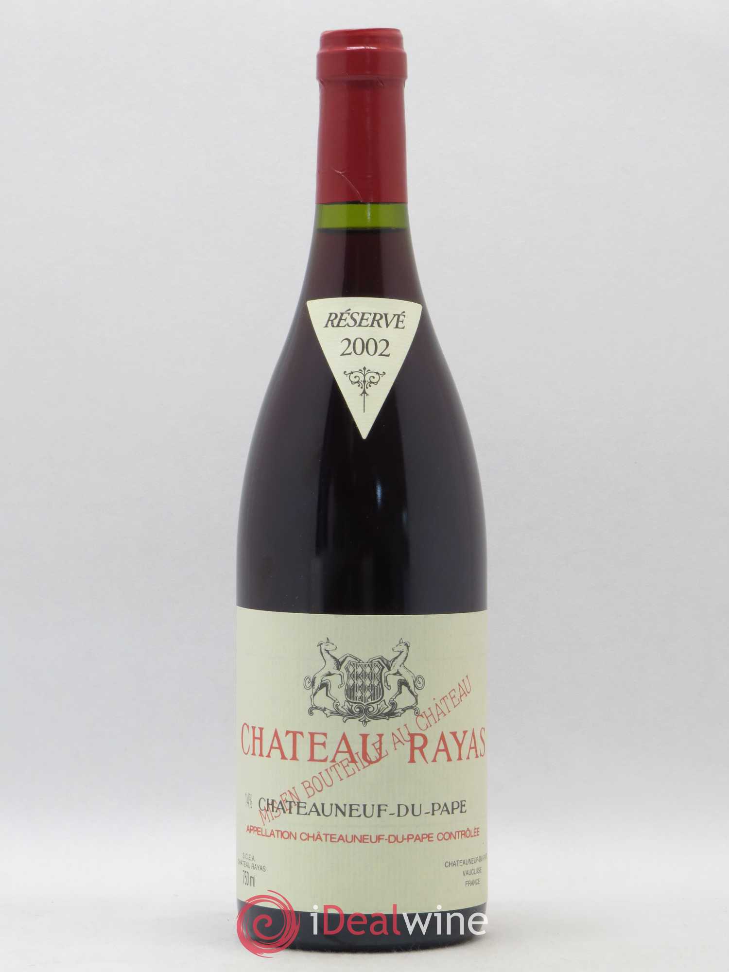 Châteauneuf-du-Pape Château Rayas Emmanuel Reynaud 2002 - Lot de 1 bouteille - 0