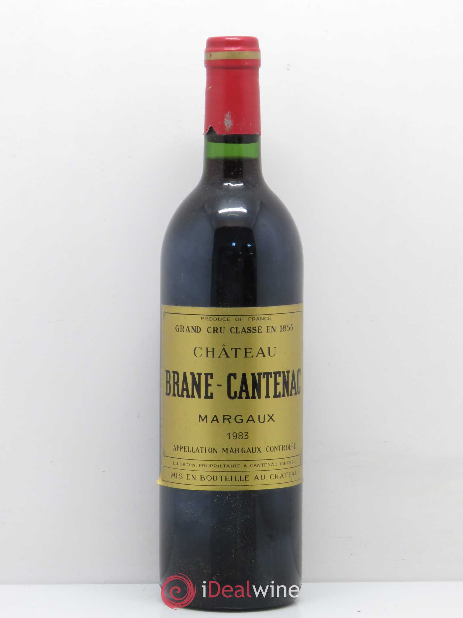 Château Brane Cantenac 2ème Grand Cru Classé 1983 - Lot de 1 bouteille - 0