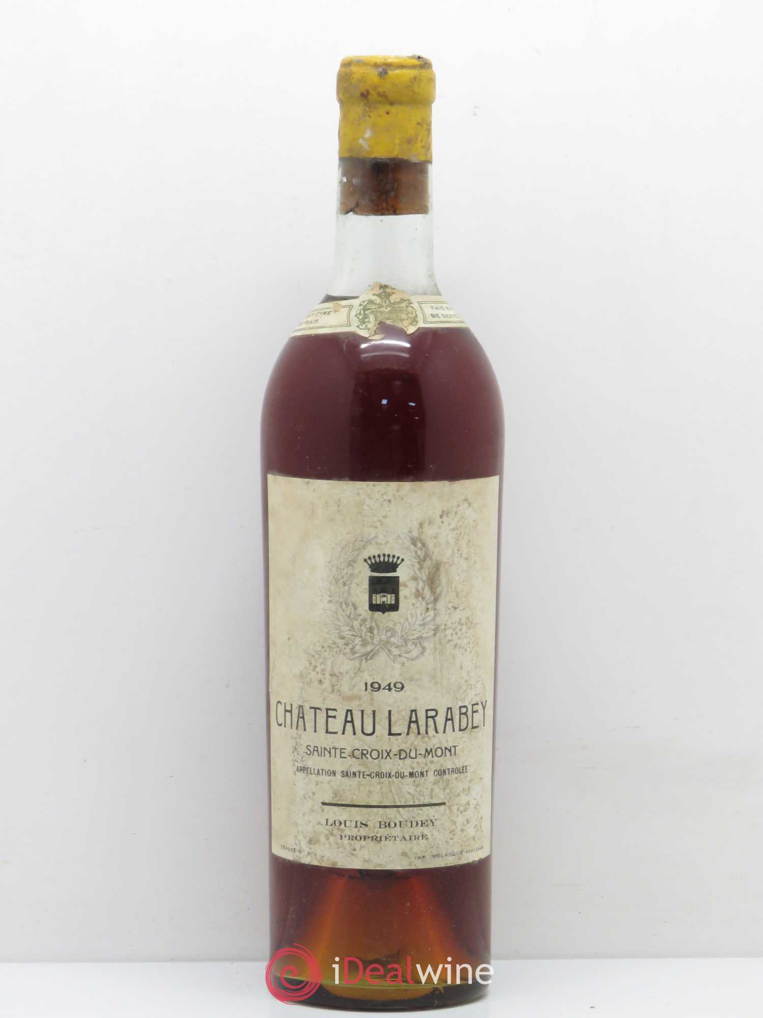 Sainte-Croix-du-Mont Château Larabey 1949 - Lotto di 1 bottiglia - 0