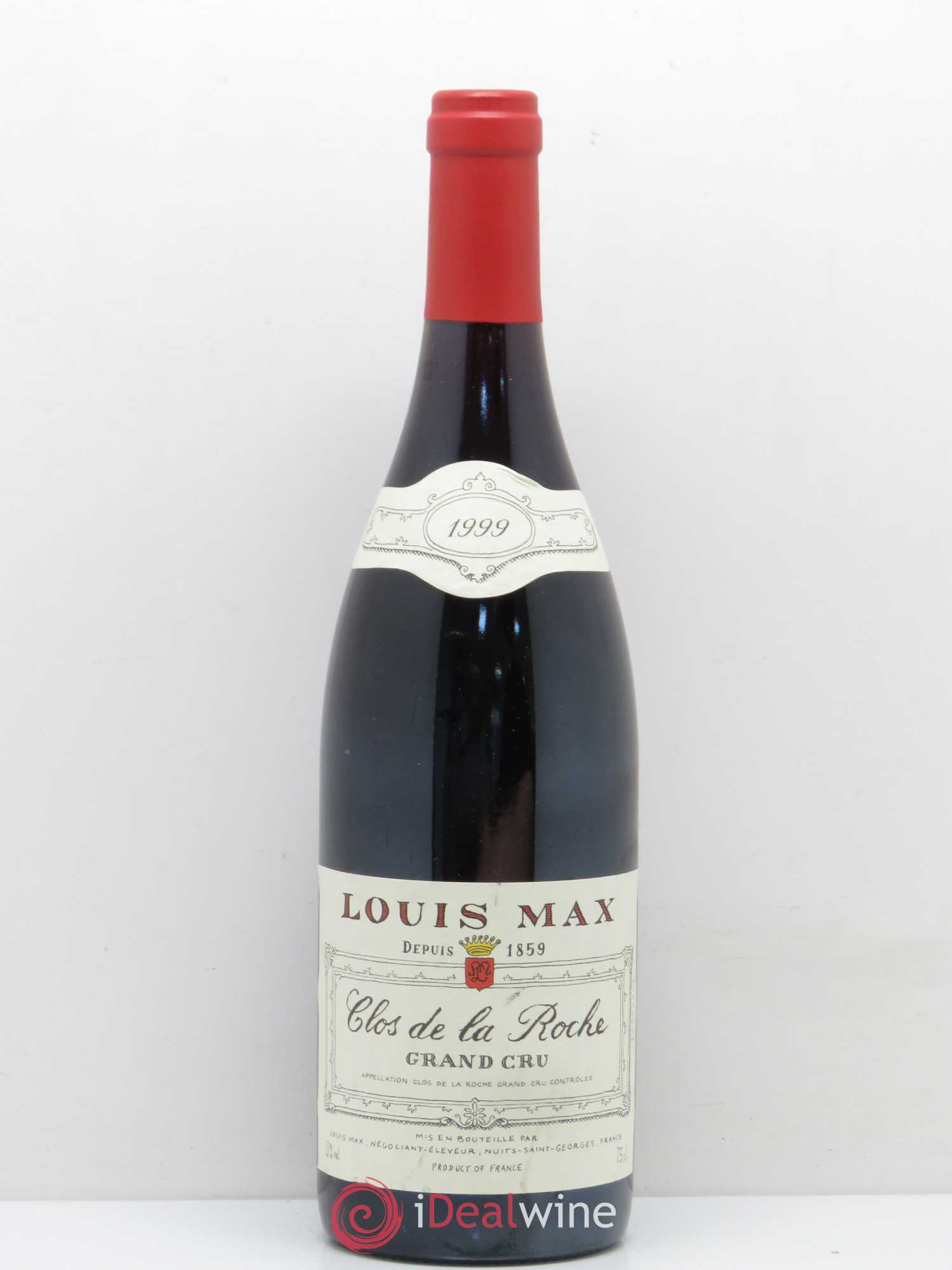Clos de la Roche Grand Cru Louis Max 1999 - Lot de 1 bouteille - 0