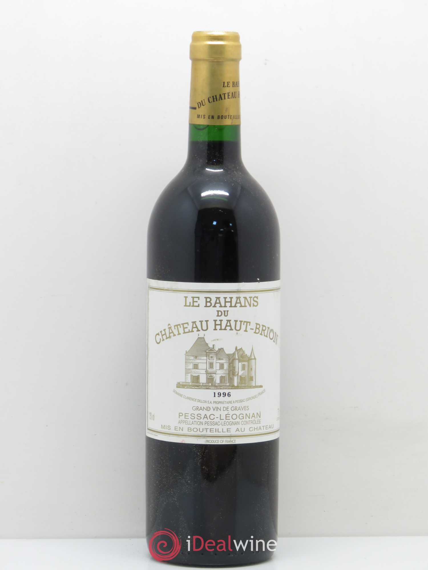 Clarence (Bahans) de Haut-Brion Second Vin 1996 - Lot de 1 bouteille - 0