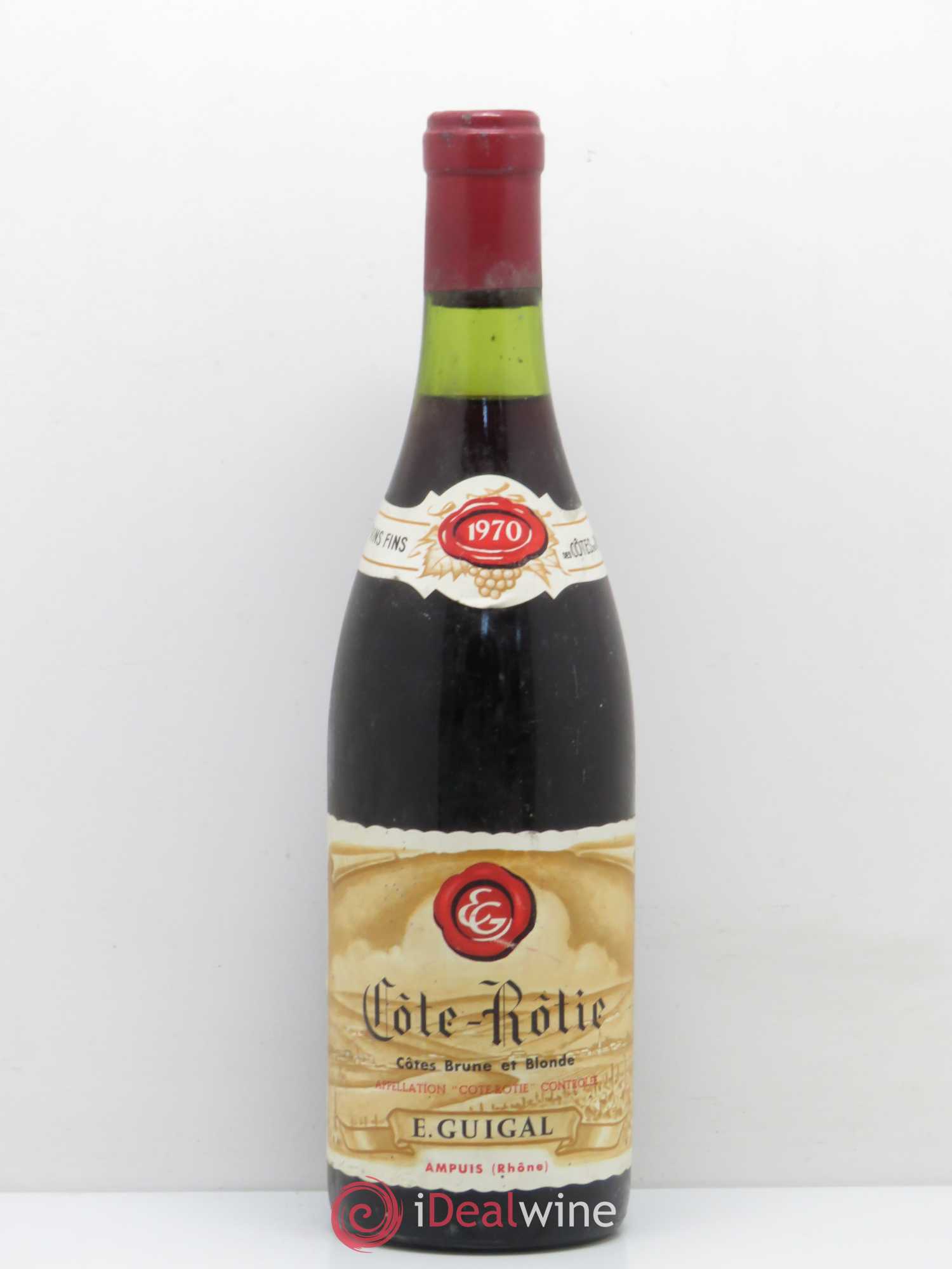 Côte-Rôtie Côtes Brune et Blonde Guigal 1970 - Lot de 1 bouteille - 0