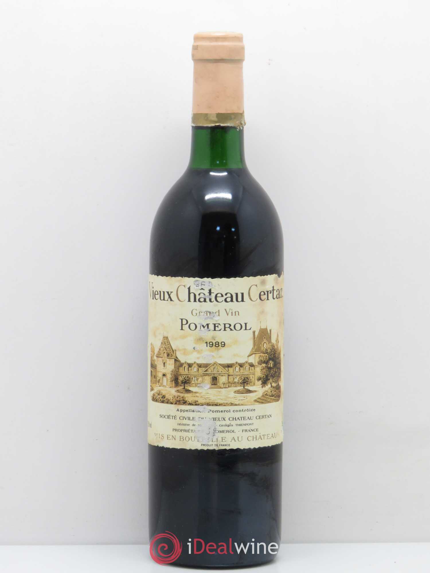 Vieux Château Certan 1989 - Lot de 1 bouteille - 0