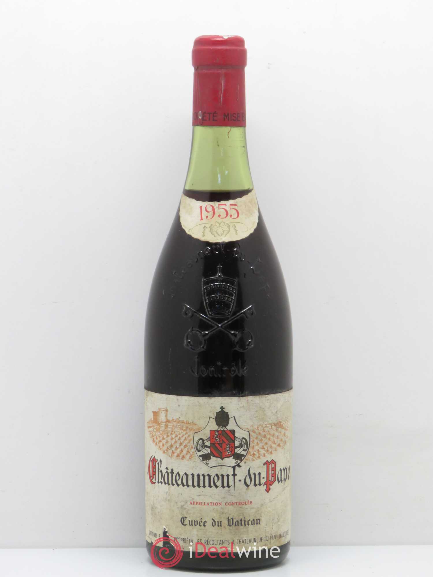 Châteauneuf-du-Pape Cuvée du Vatican Diffonty 1955 - Posten von 1 Flasche - 0