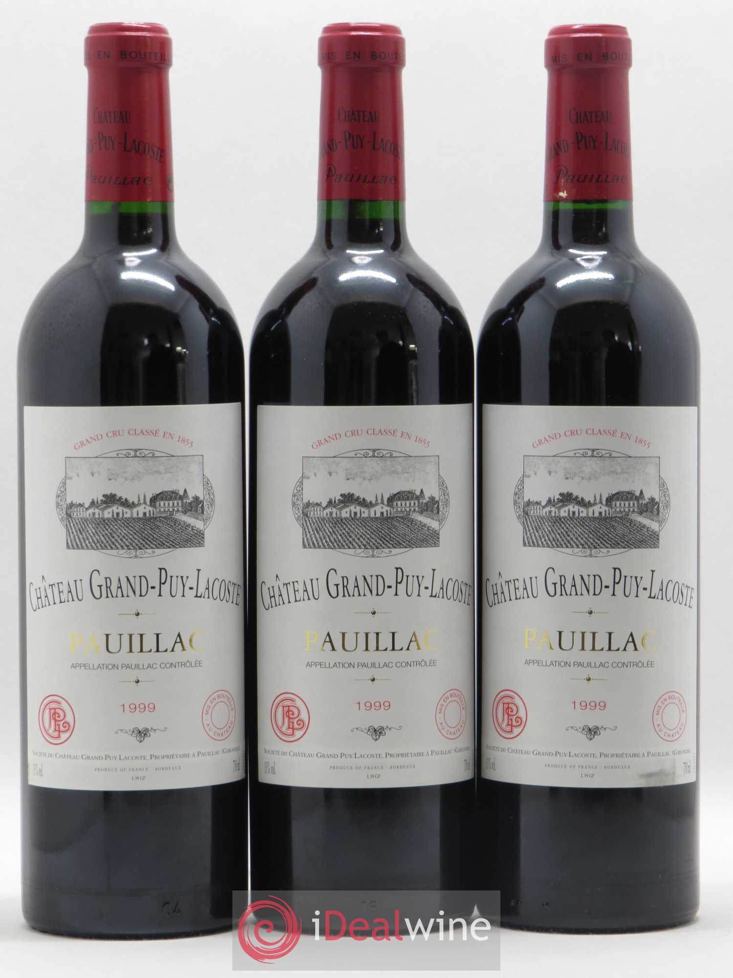 Château Grand Puy Lacoste 5ème Grand Cru Classé 1999 - Lot de 12 bouteilles - 4