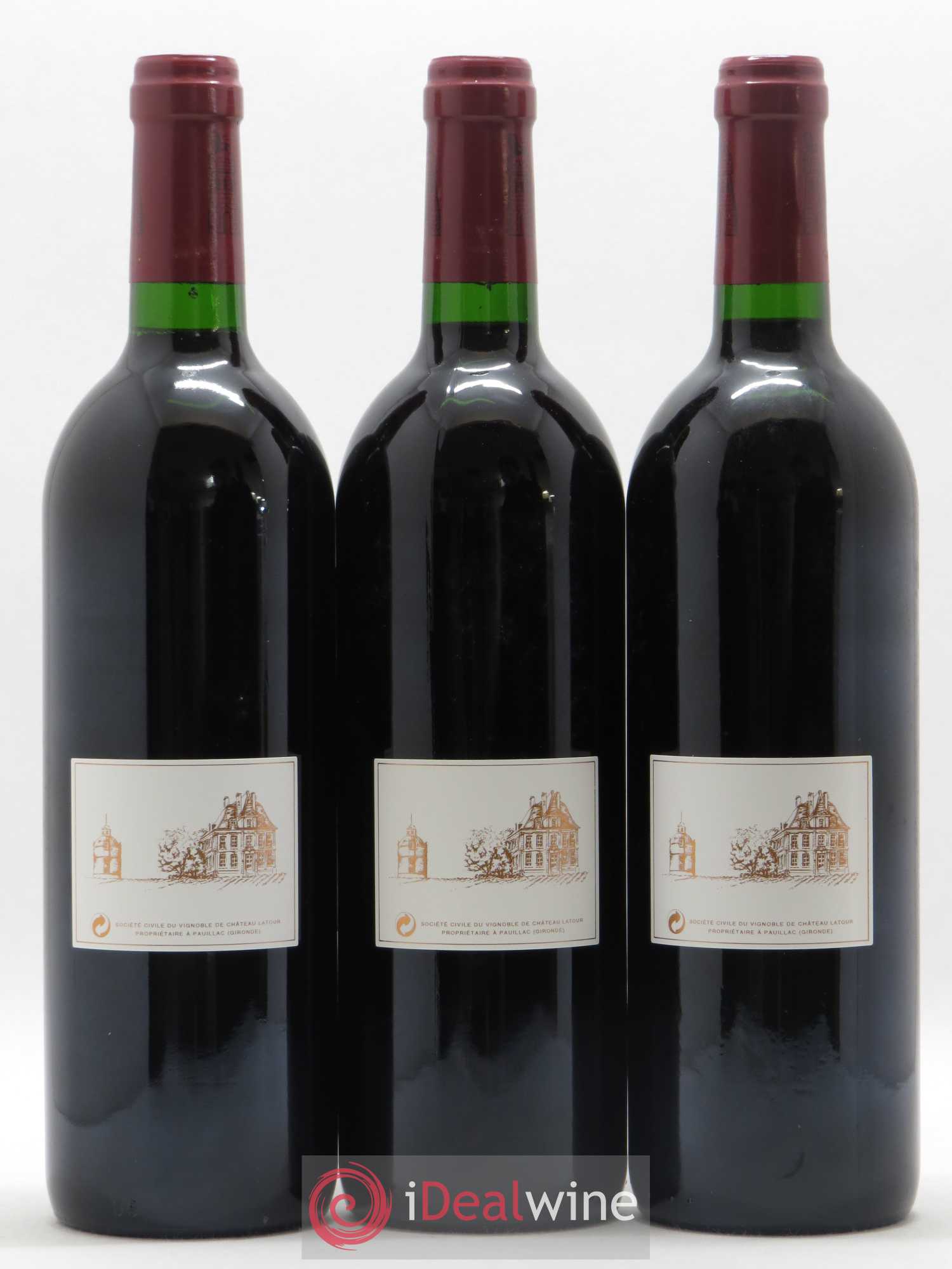 Château Latour 1er Grand Cru Classé 1996 - Lot de 12 bouteilles - 2