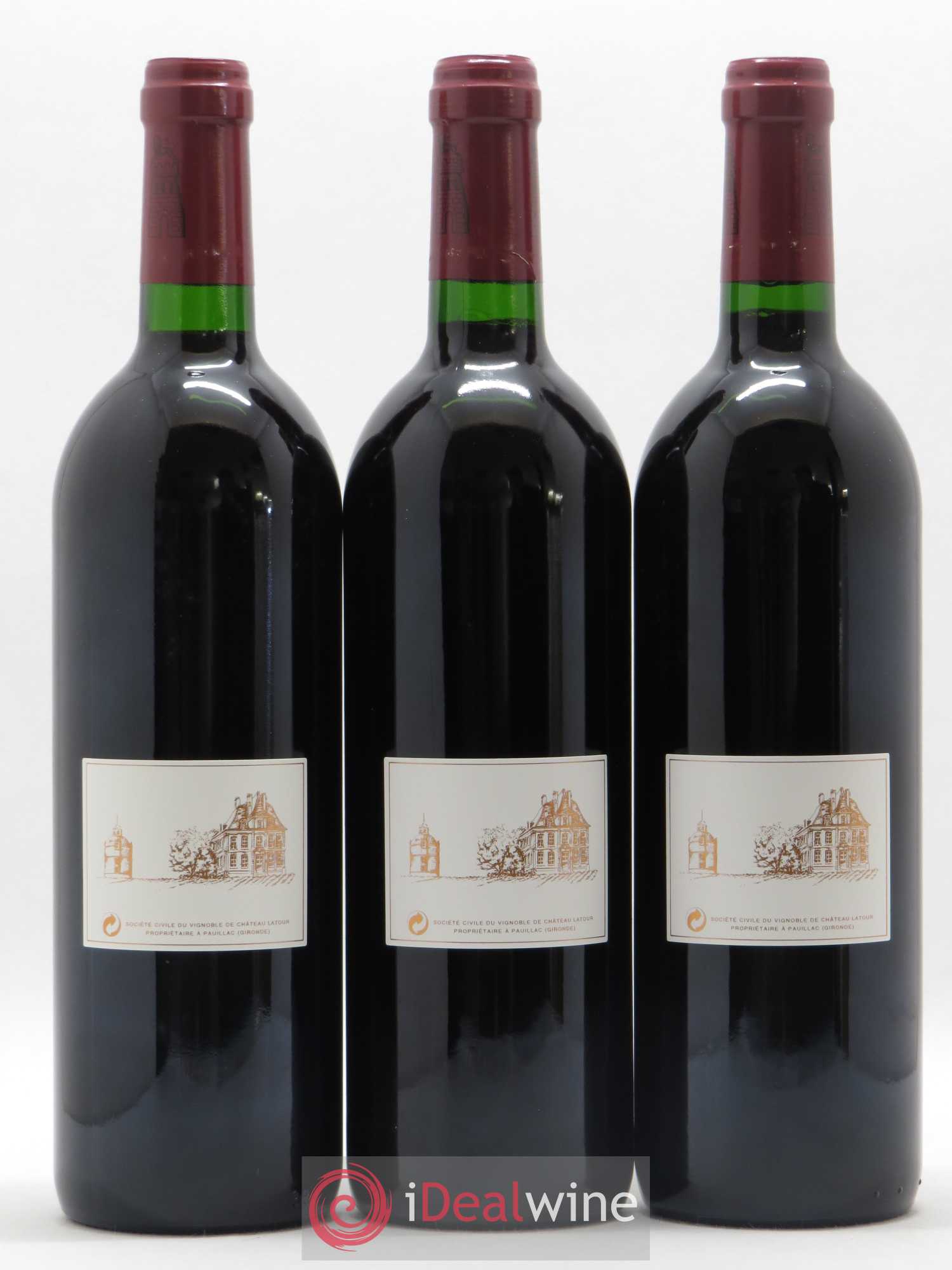 Château Latour 1er Grand Cru Classé 1996 - Lot de 12 bouteilles - 6