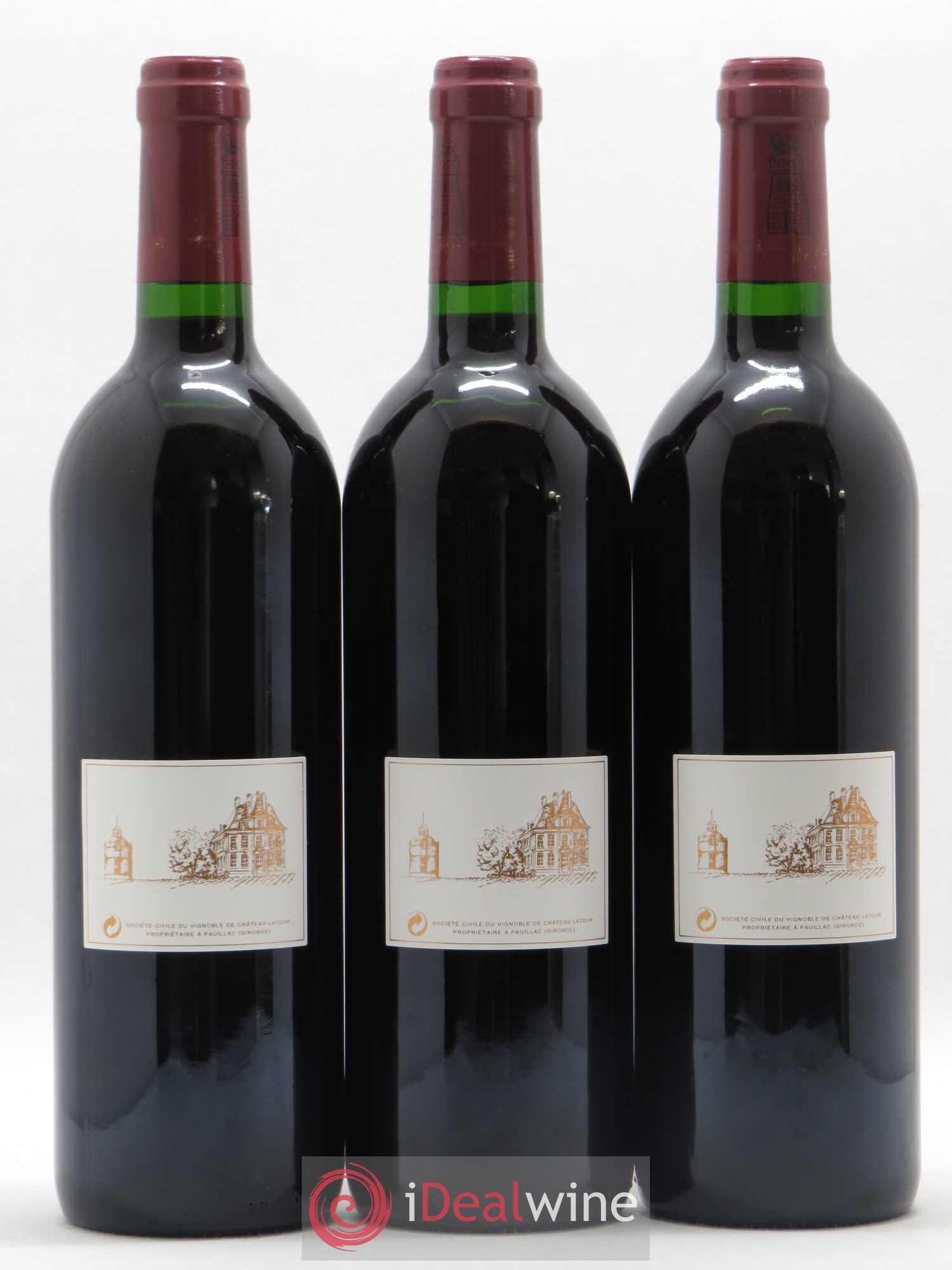 Château Latour 1er Grand Cru Classé 1996 - Lot de 12 bouteilles - 8