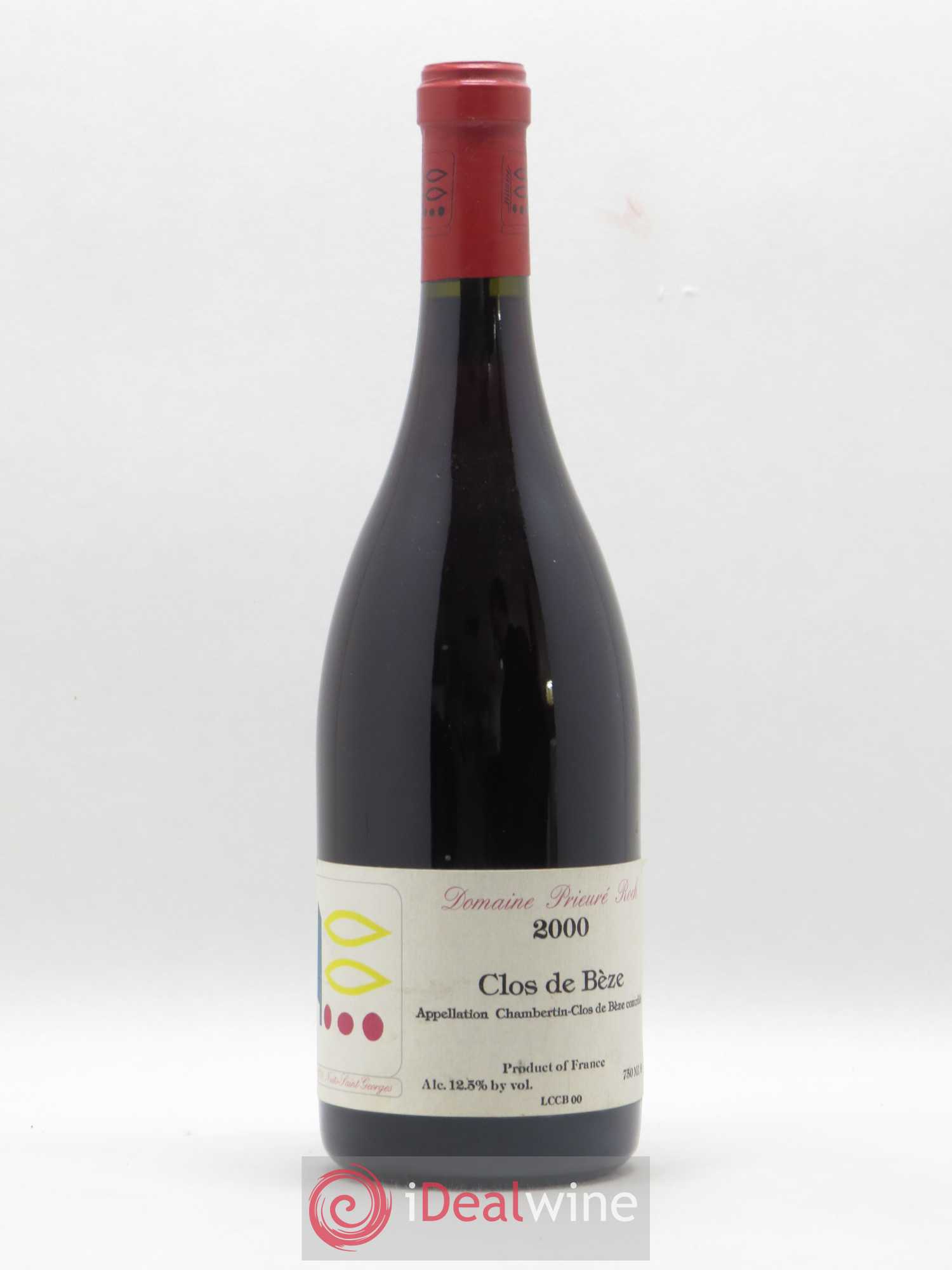 Chambertin Clos de Bèze Grand Cru Prieuré Roch 2000 - Lot de 1 bouteille - 0