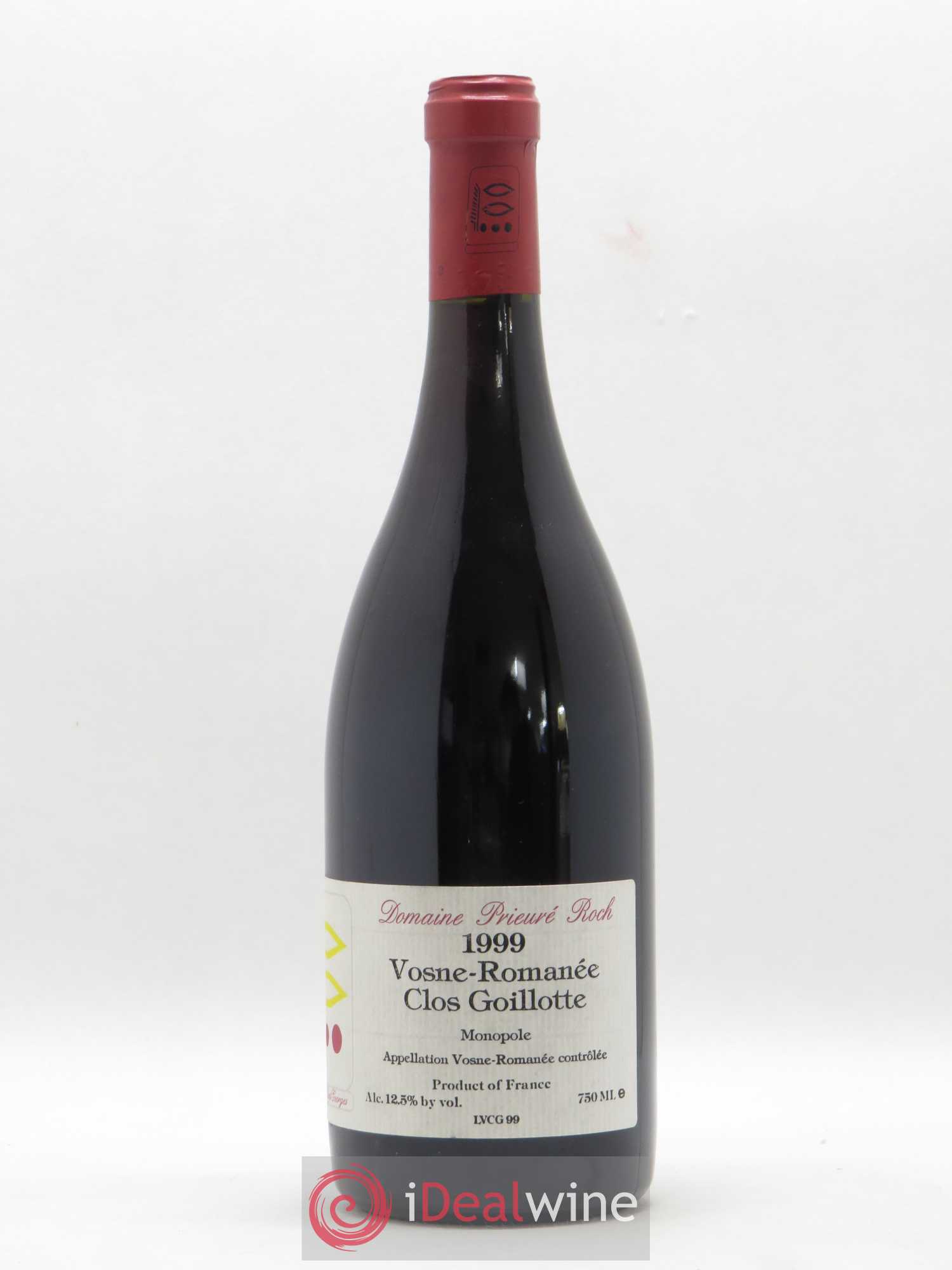 Vosne-Romanée Le Clos Goillotte Prieuré Roch 1999 - Lot de 1 bouteille - 0