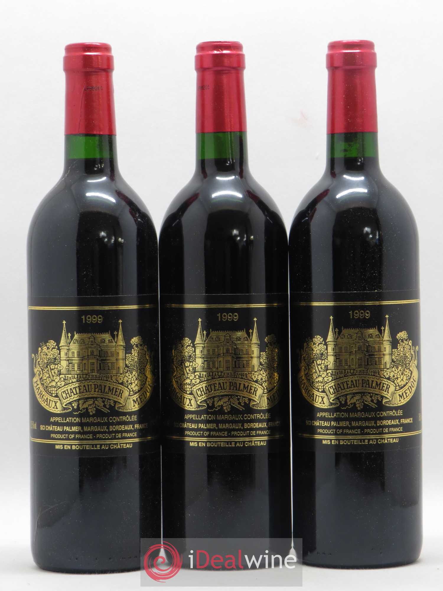 Château Palmer 3ème Grand Cru Classé 1999 - Lot de 12 bouteilles - 1