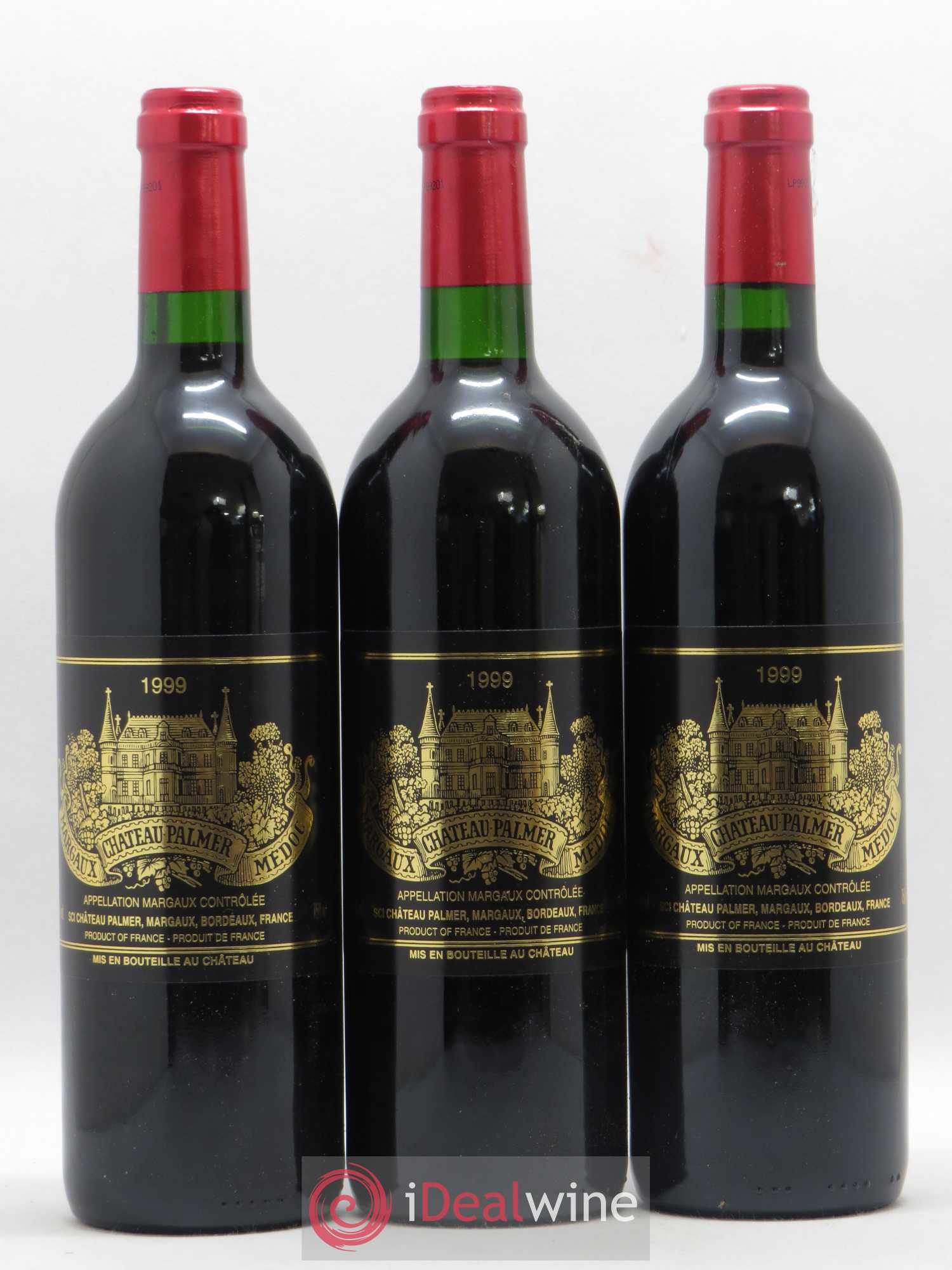 Château Palmer 3ème Grand Cru Classé 1999 - Lot de 12 bouteilles - 3