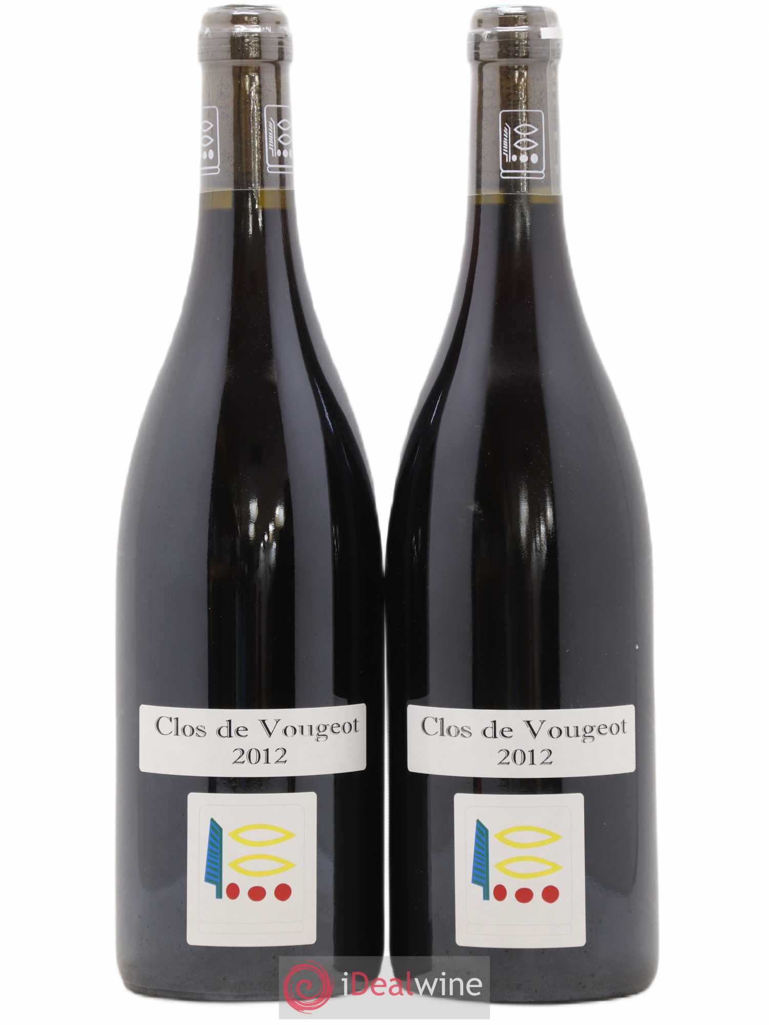 Clos de Vougeot Grand Cru Prieuré Roch 2012 - Lot de 2 bouteilles - 0