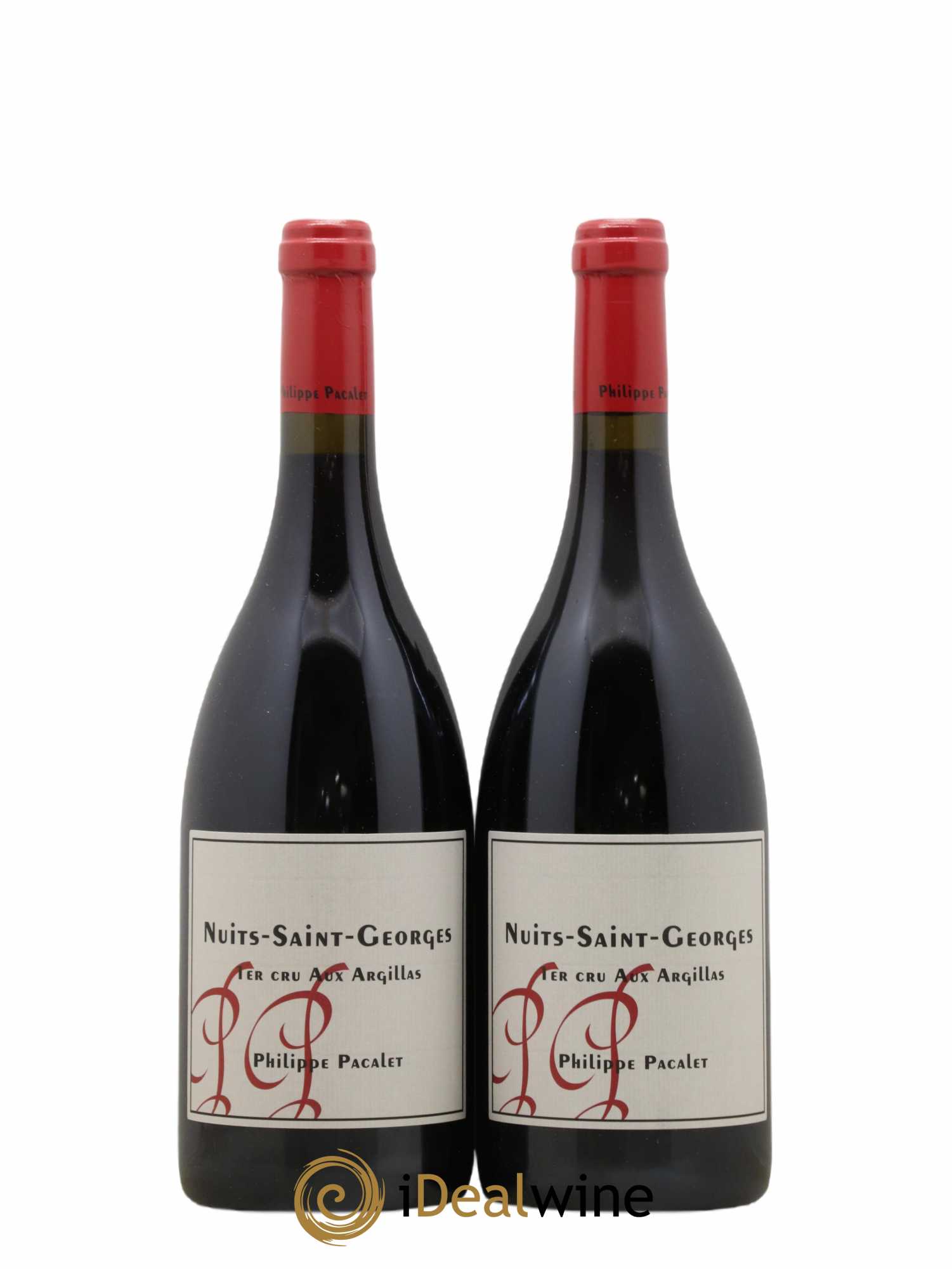 Nuits-Saint-Georges 1er Cru Philippe Pacalet Aux Argillas Philippe Pacalet 2017 - Lot de 2 bouteilles - 0