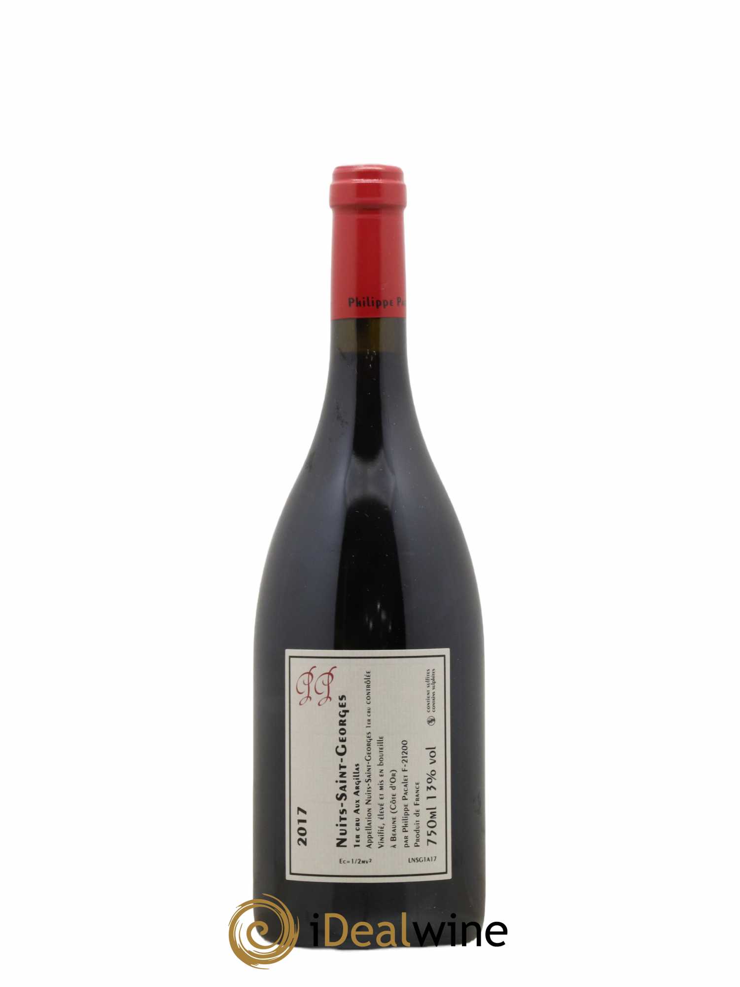 Nuits-Saint-Georges 1er Cru Philippe Pacalet Aux Argillas Philippe Pacalet 2017 - Lot of 1 bottle - 1