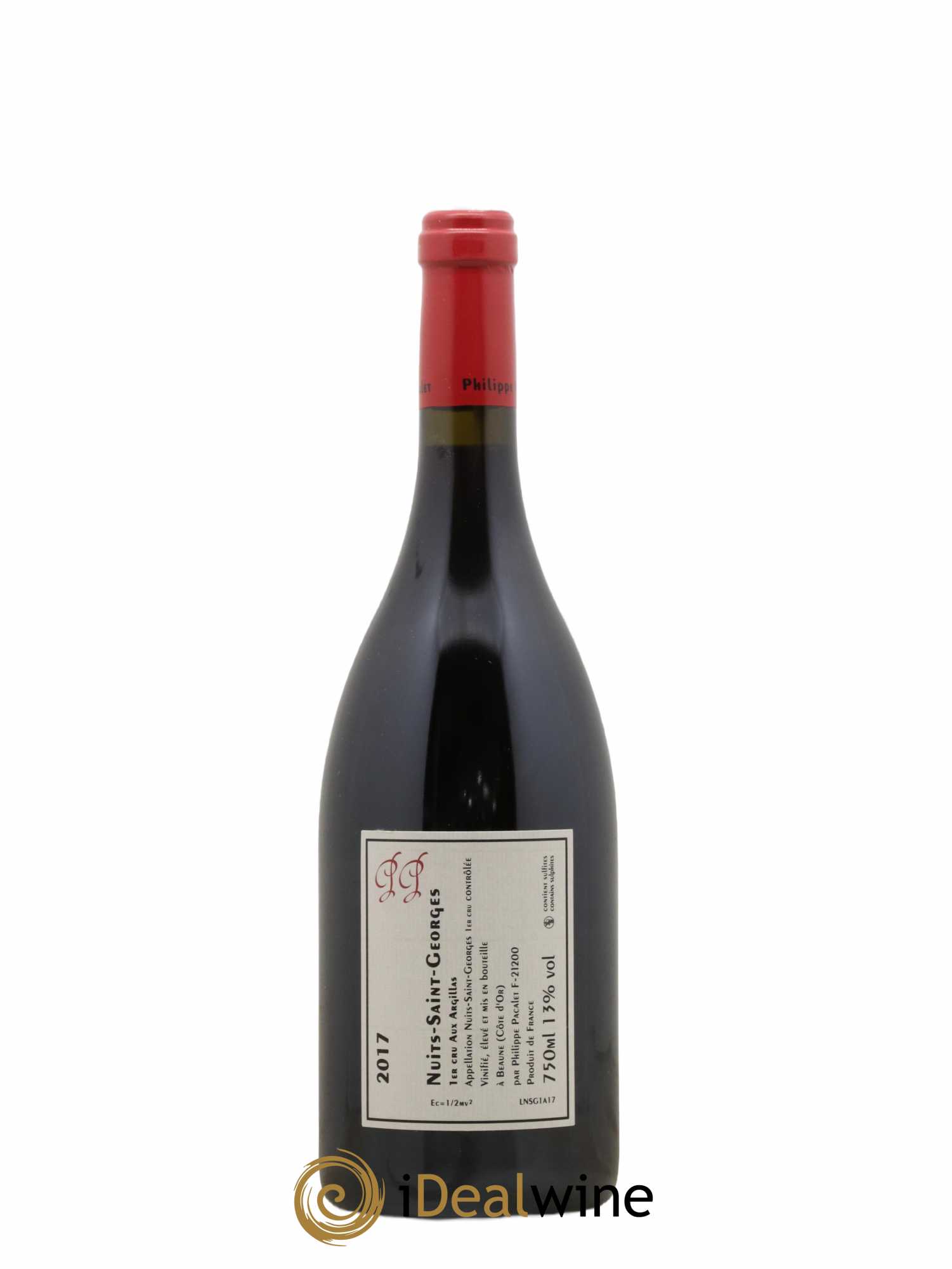 Nuits-Saint-Georges 1er Cru Philippe Pacalet Aux Argillas Philippe Pacalet 2017 - Lot de 1 bouteille - 1